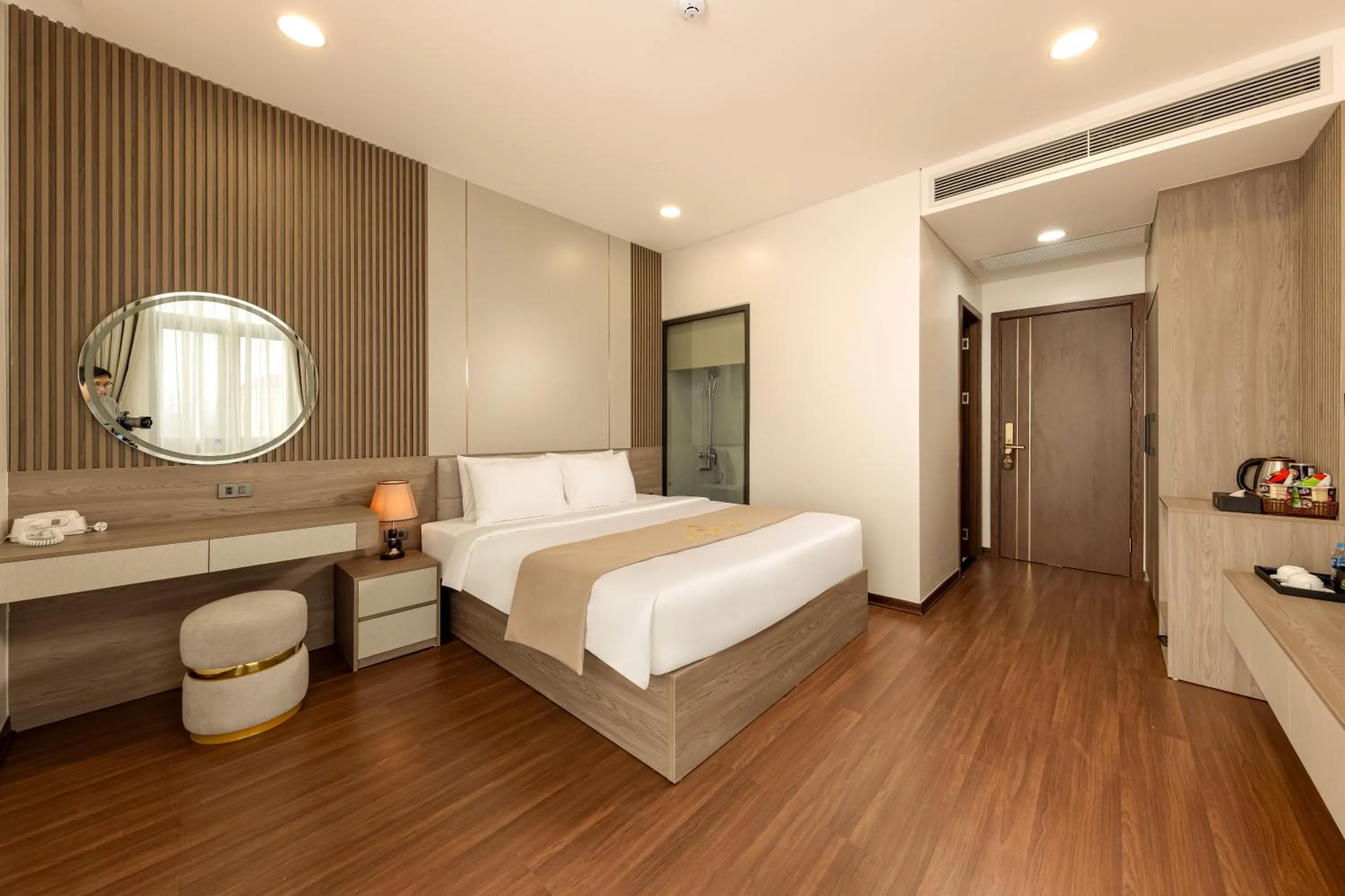 Bed in MAI Luxury Hotel Ninh Binh
