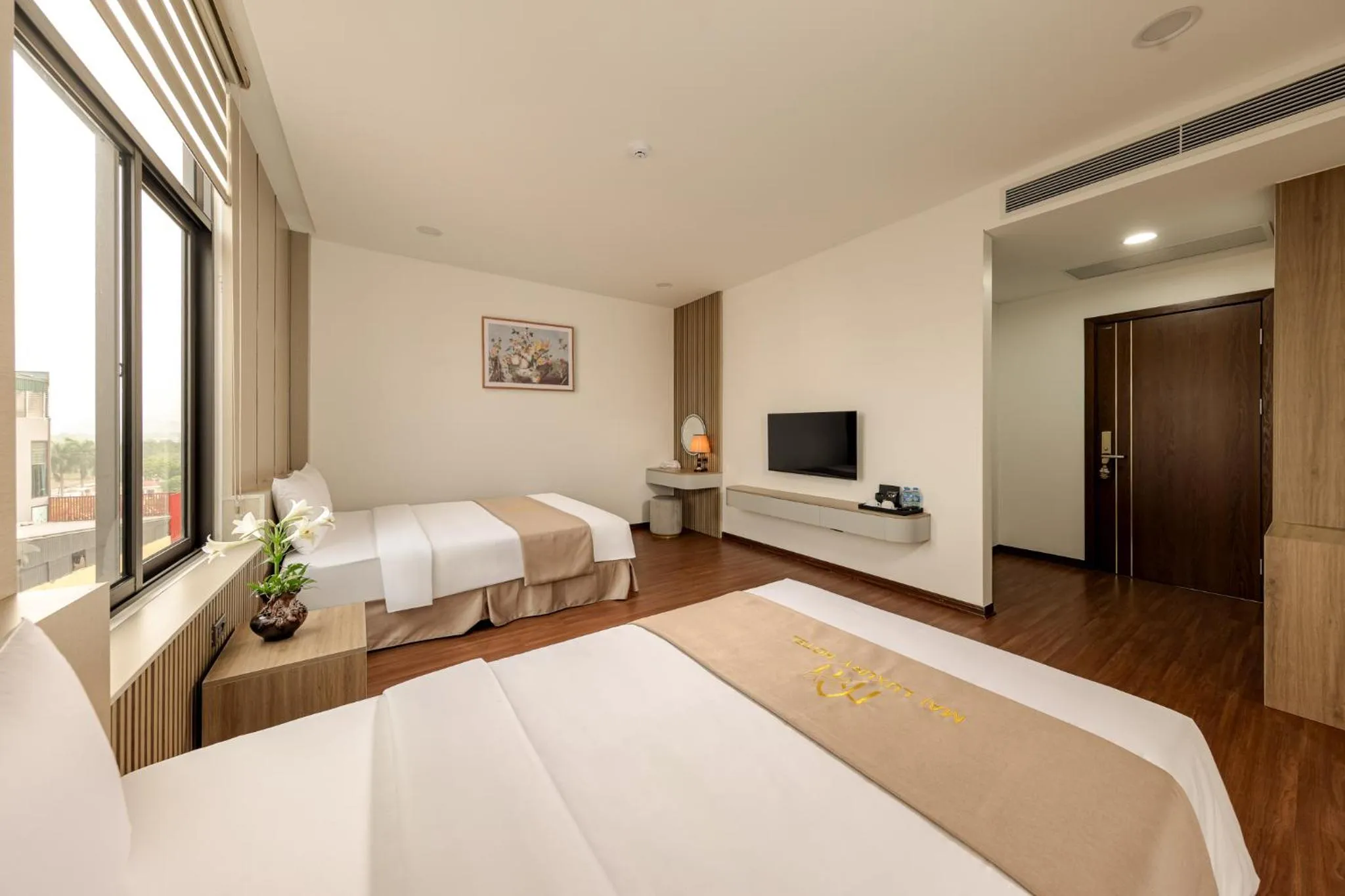 Bed in MAI Luxury Hotel Ninh Binh