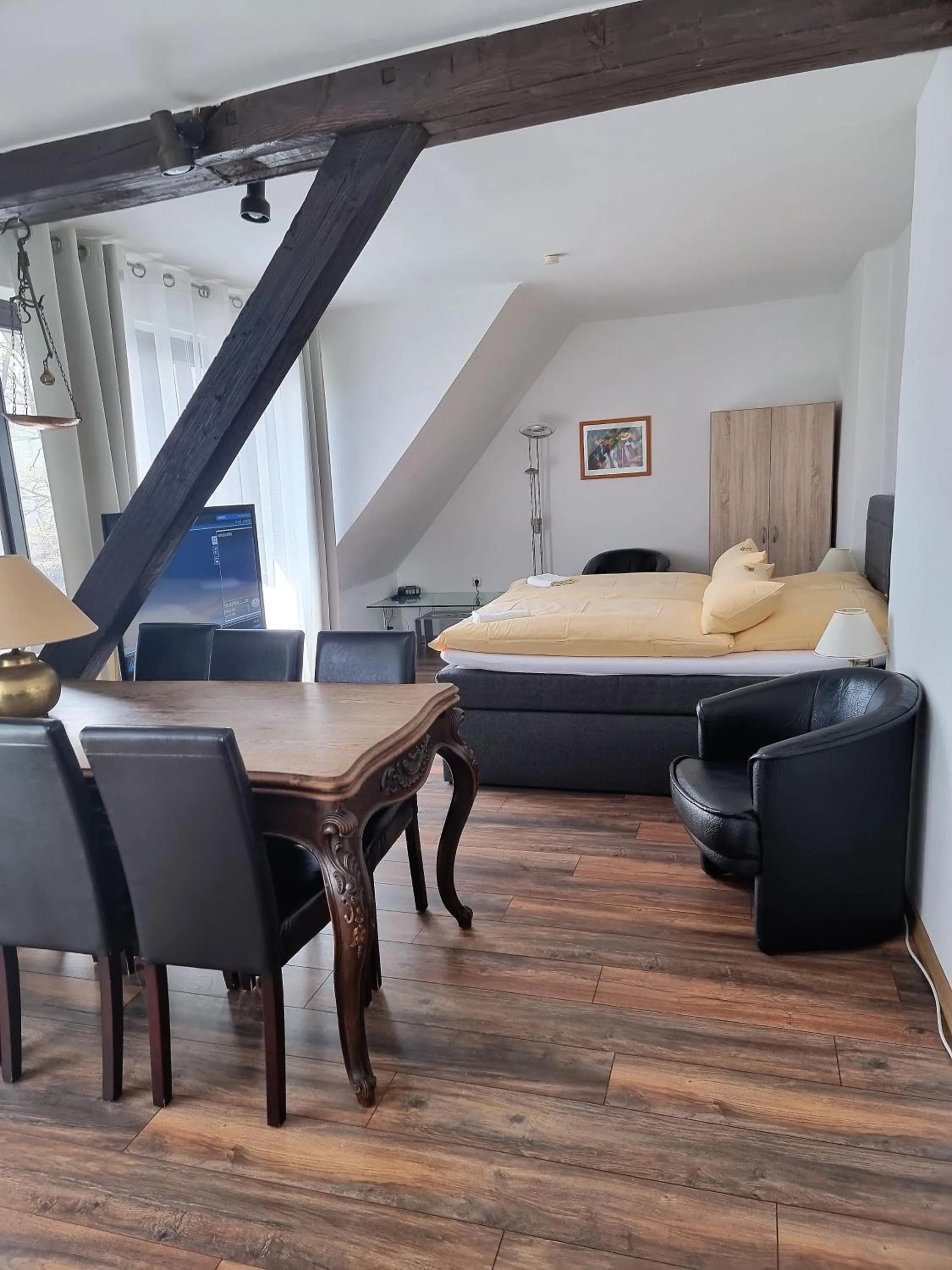 Bed in Hotel Kurhaus Uhlenberg