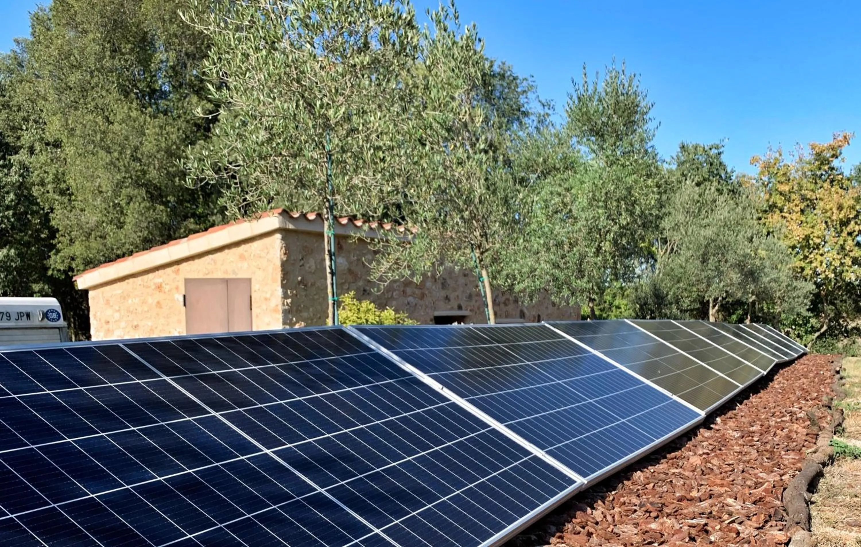 Property building in Hotel Mas Pelegri