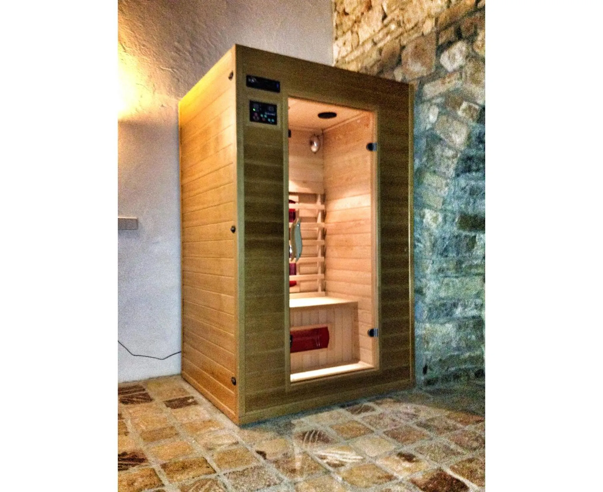 Sauna in Hotel Mas Pelegri