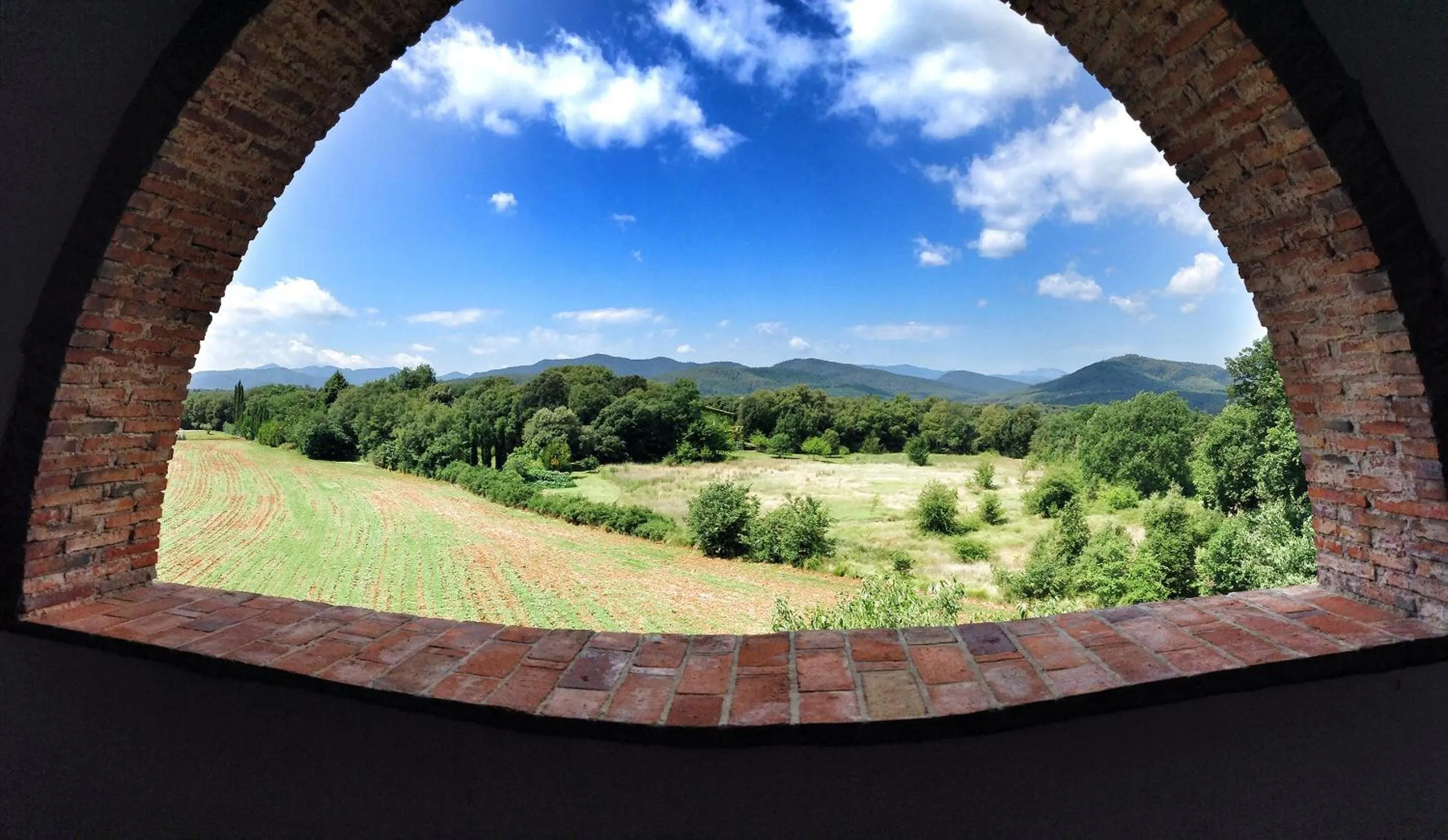 Mountain view in Hotel Mas Pelegri