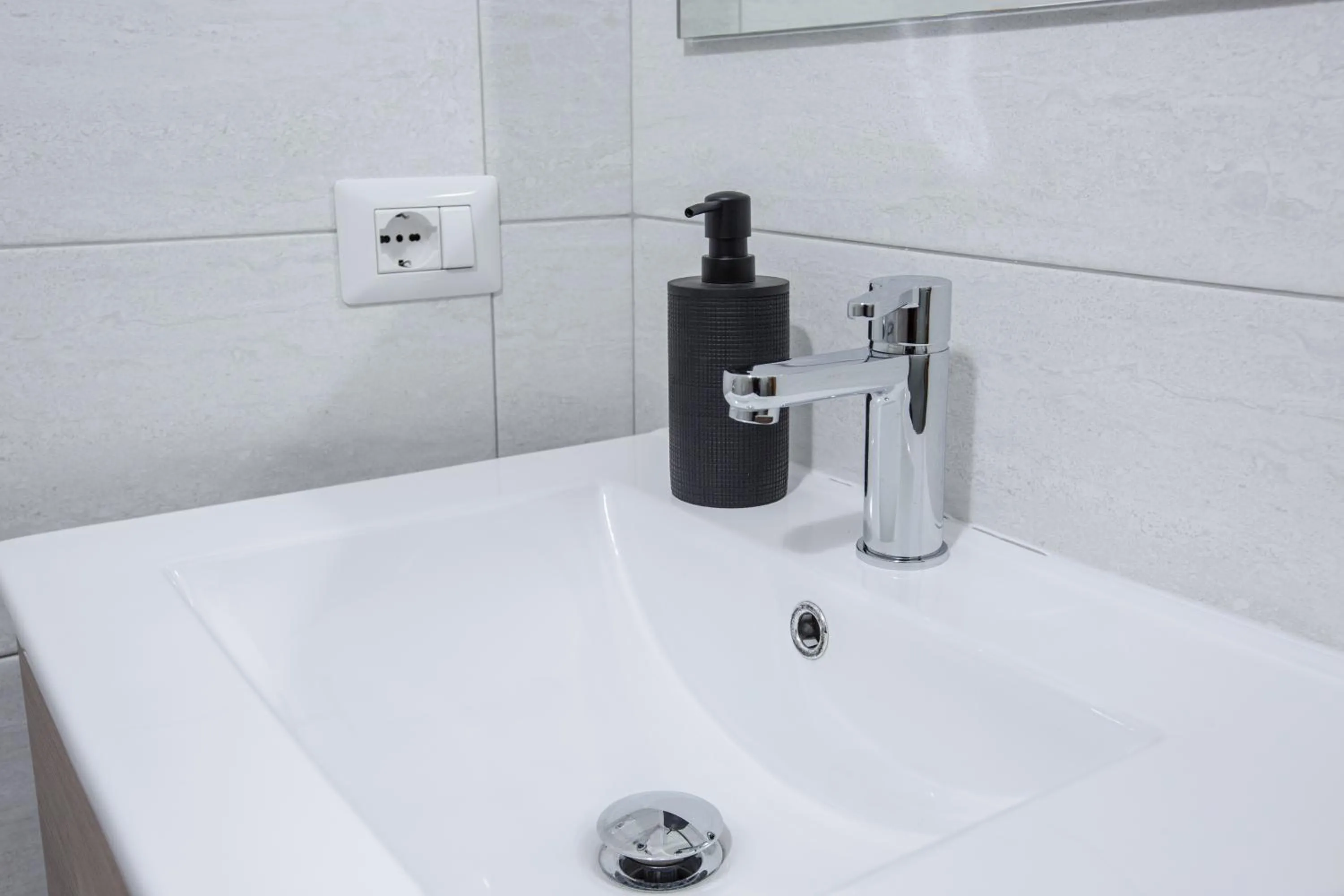 Bathroom in Hotel Biancospino