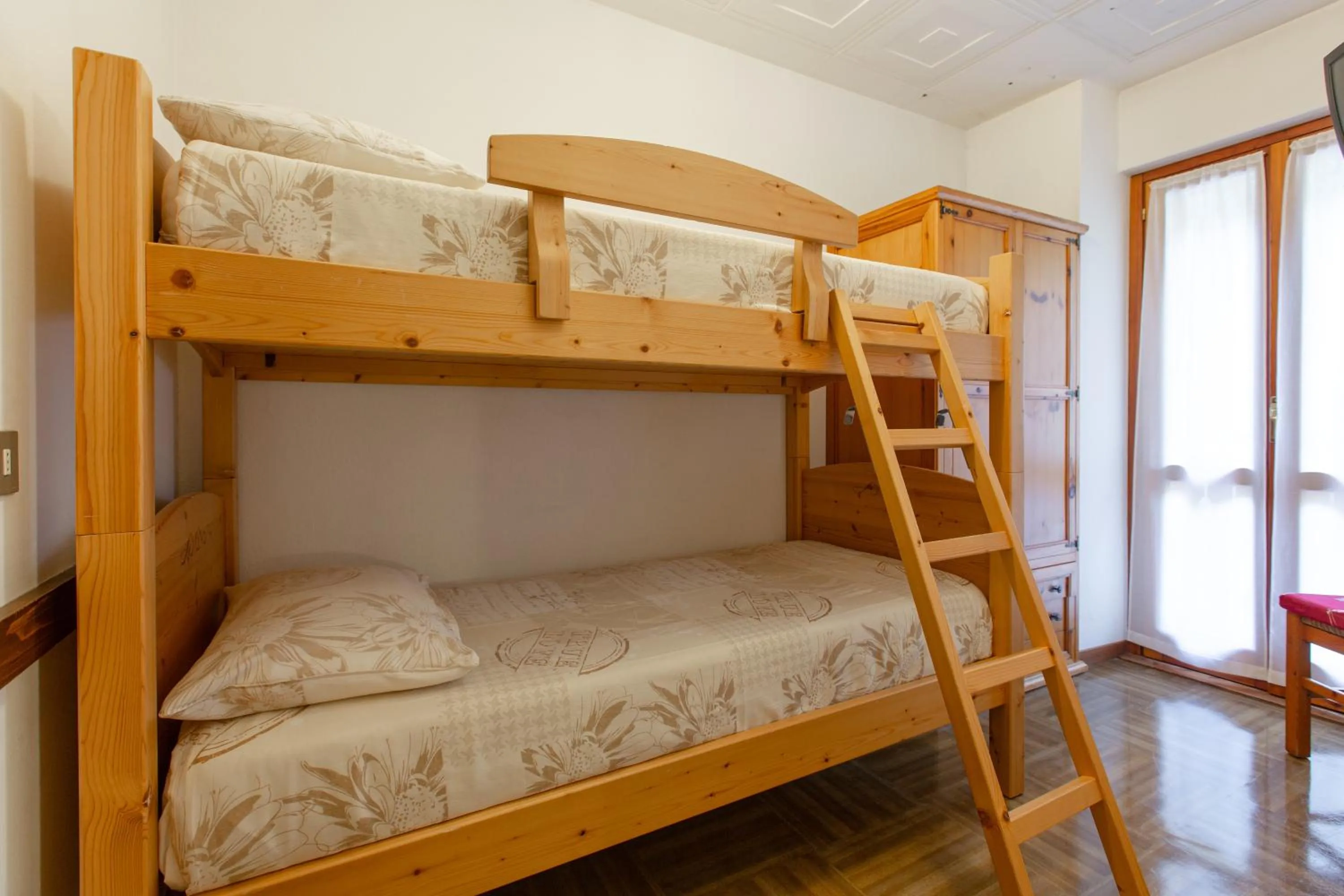 Bed in Hotel Biancospino