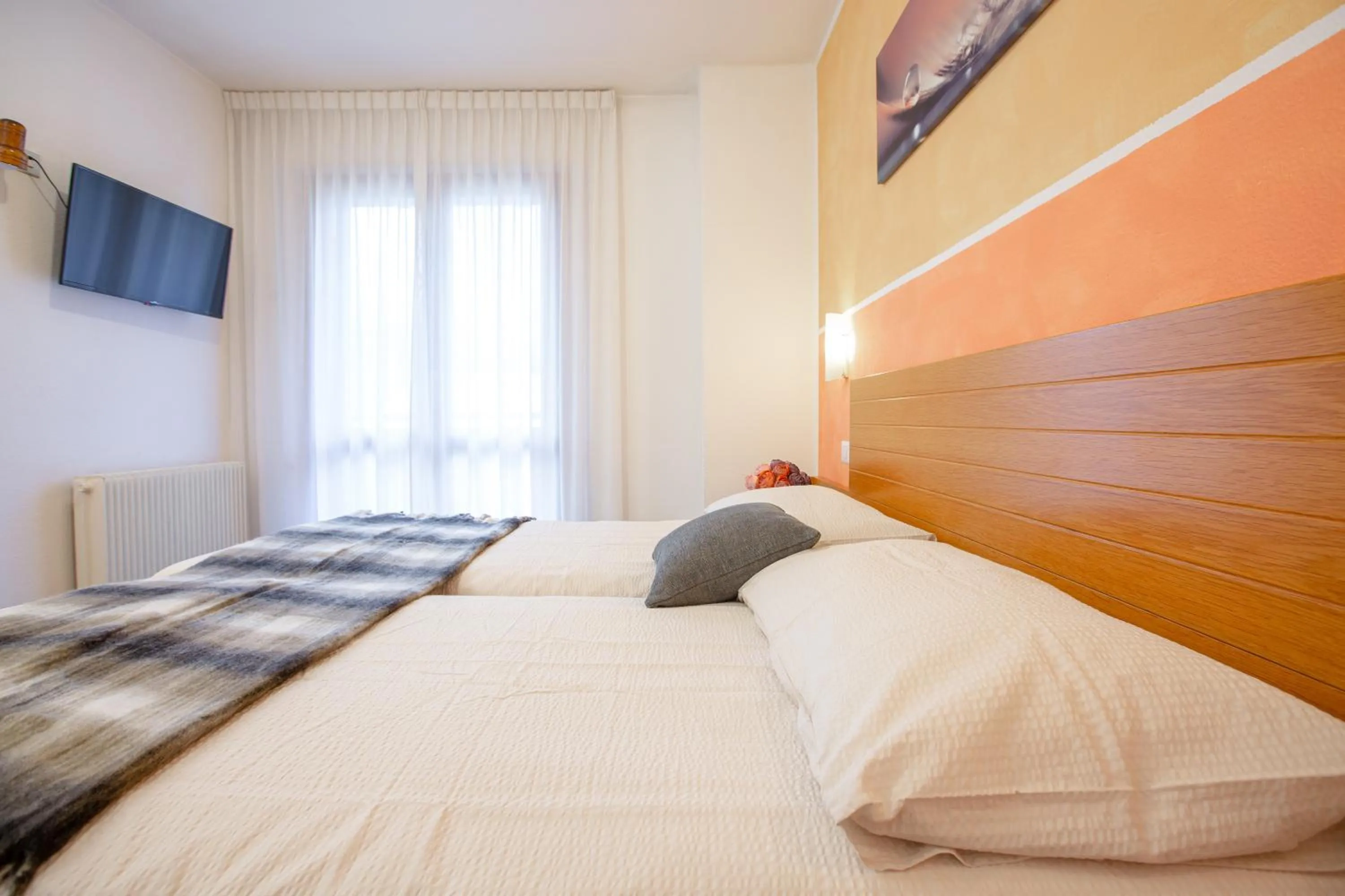 Bed in Hotel Biancospino