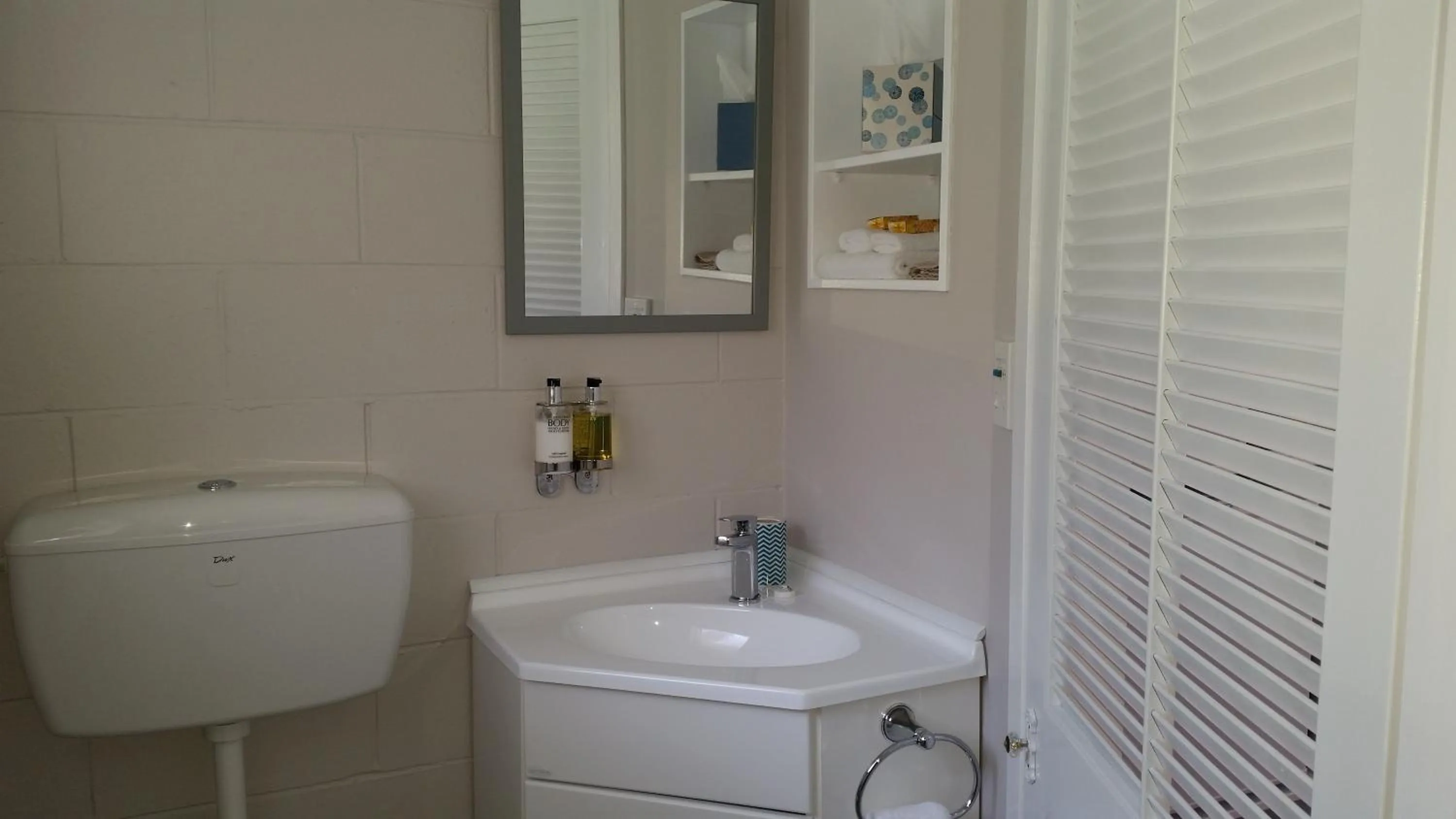 Bathroom in Brookby Motel