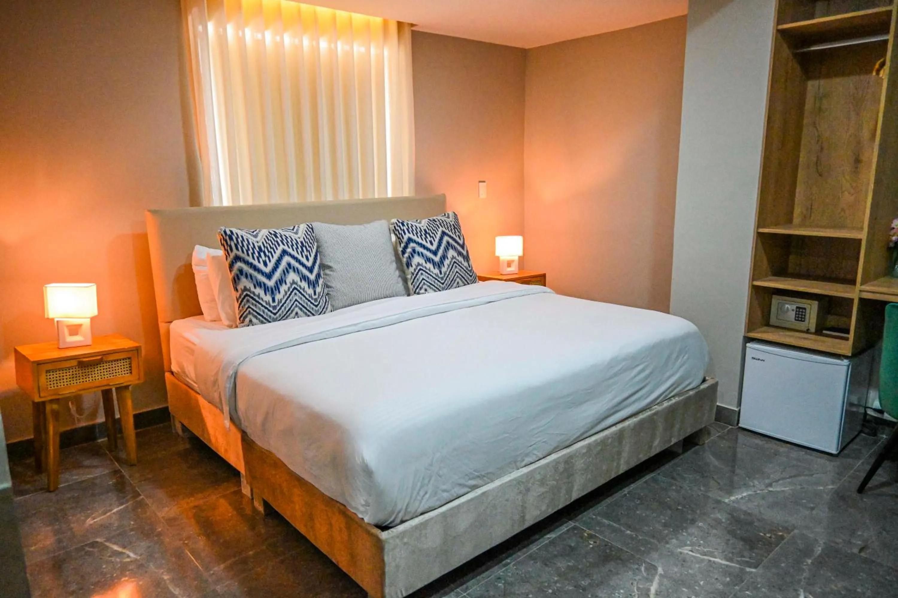 locker, Bed in Hotel Bahía Azul Manga Cartagena