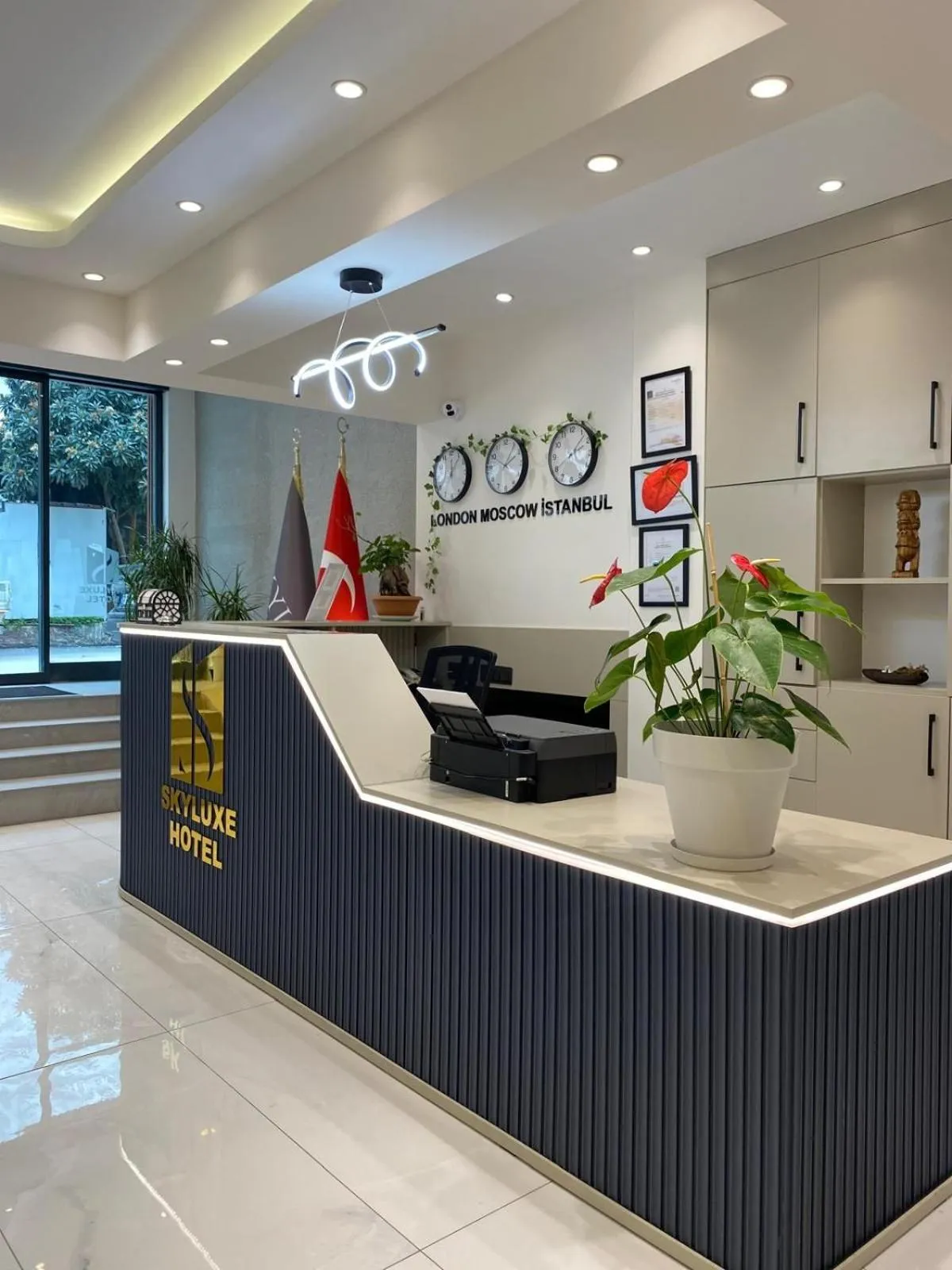 Lobby or reception in Sky Luxe Hotel Konyaaltı
