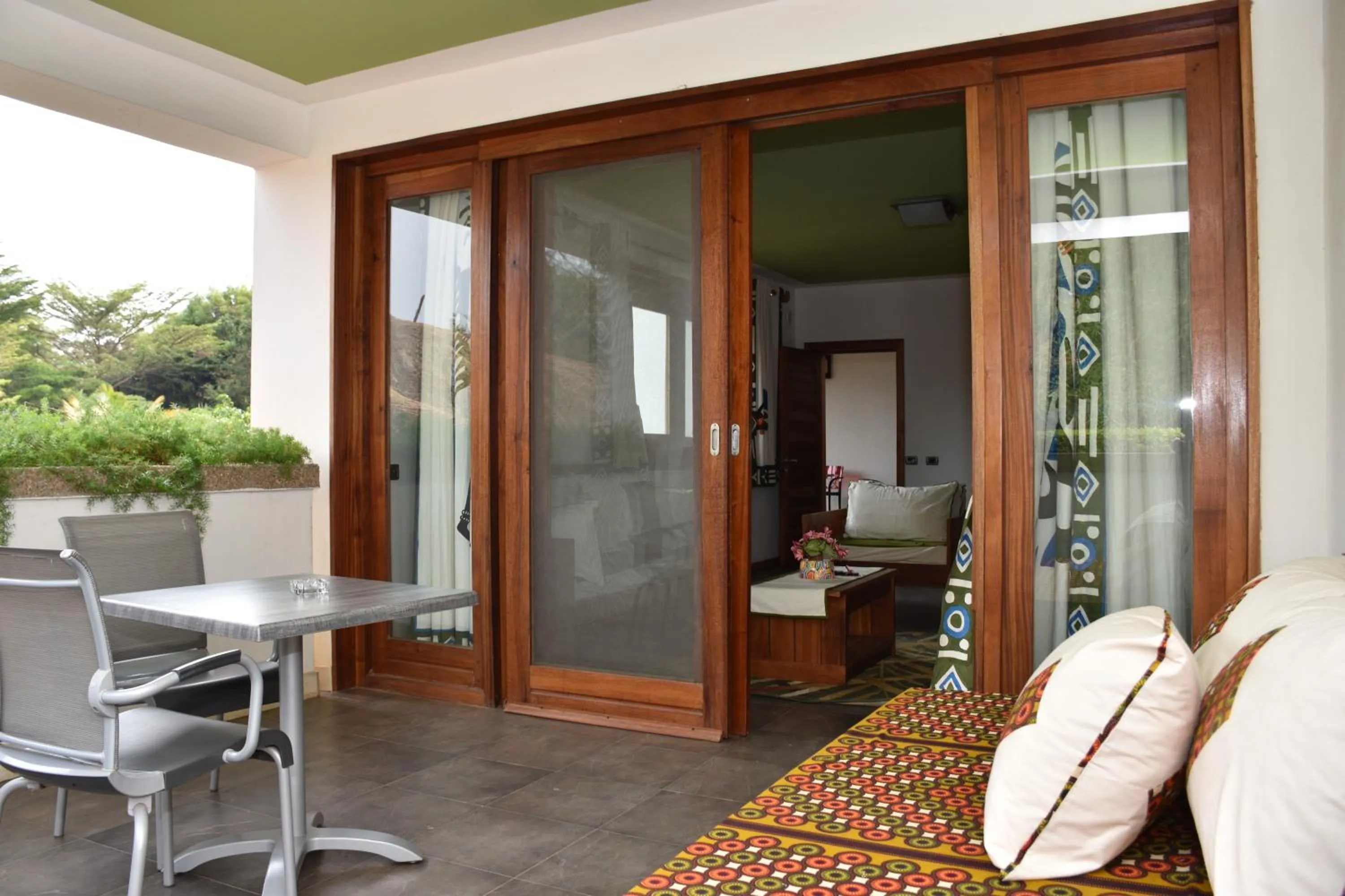 Balcony/Terrace in Hotel Club du Lac Tanganyika