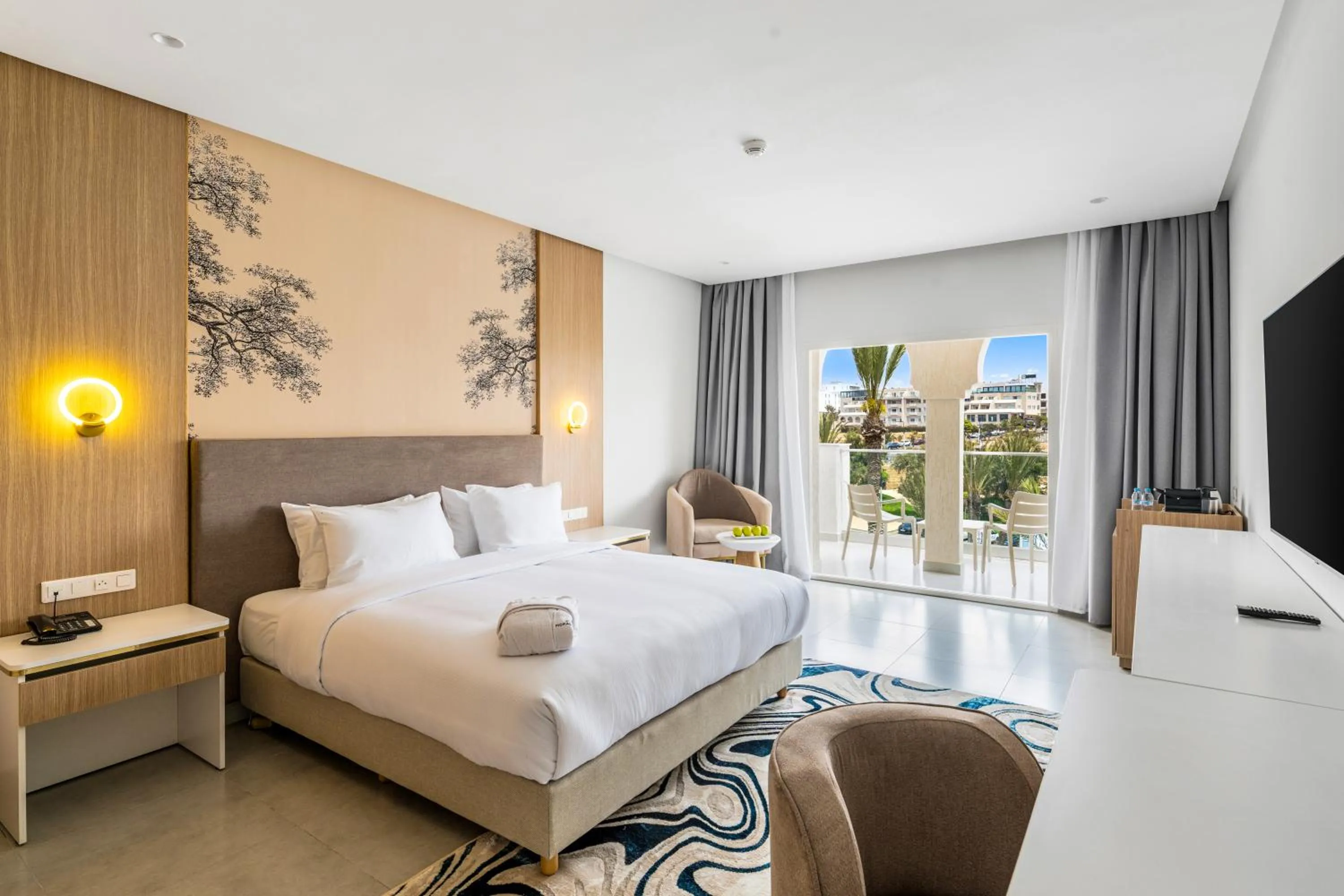 Bed in Pickalbatros Palais Des Roses - Agadir - All Inclusive