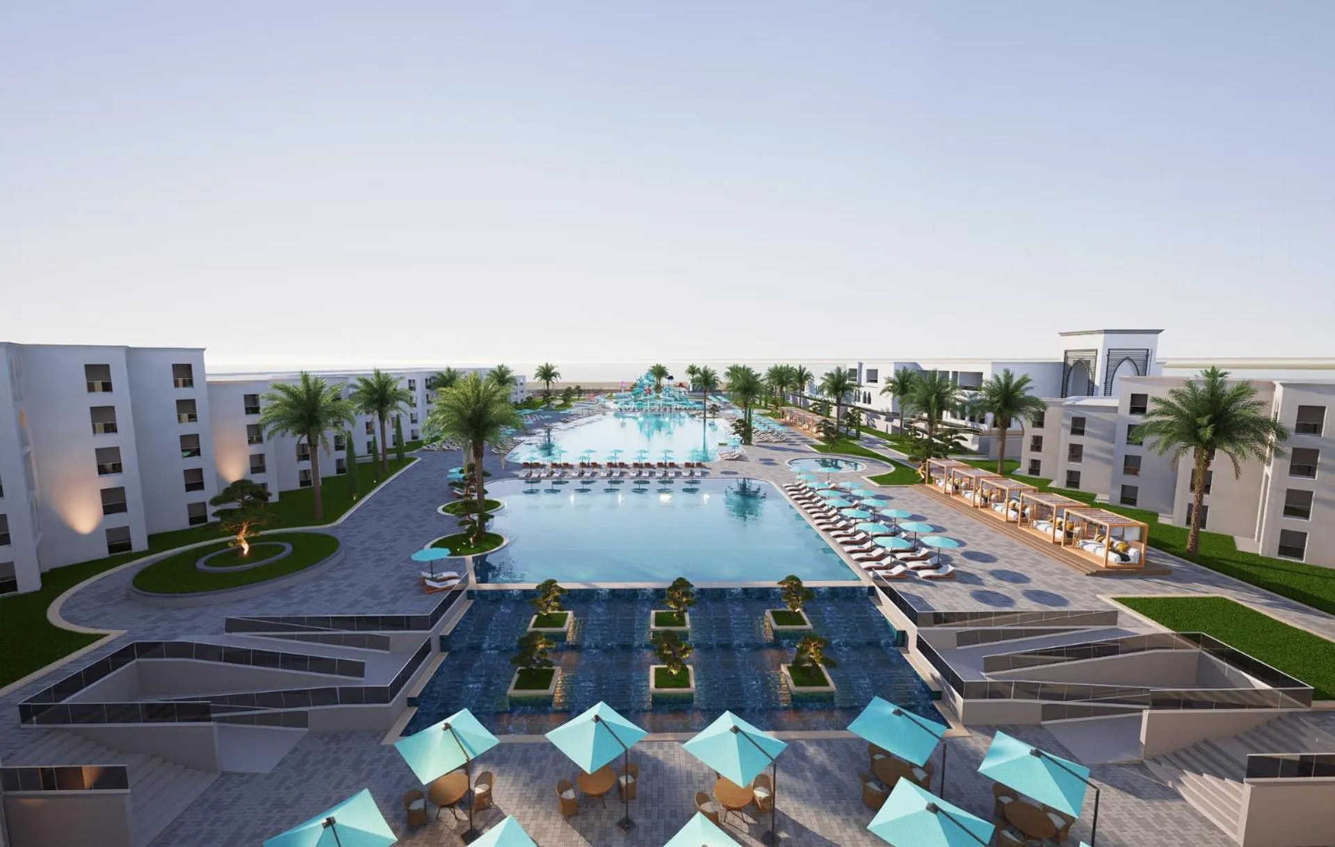 Swimming pool in Pickalbatros Palais Des Roses - Agadir - All Inclusive