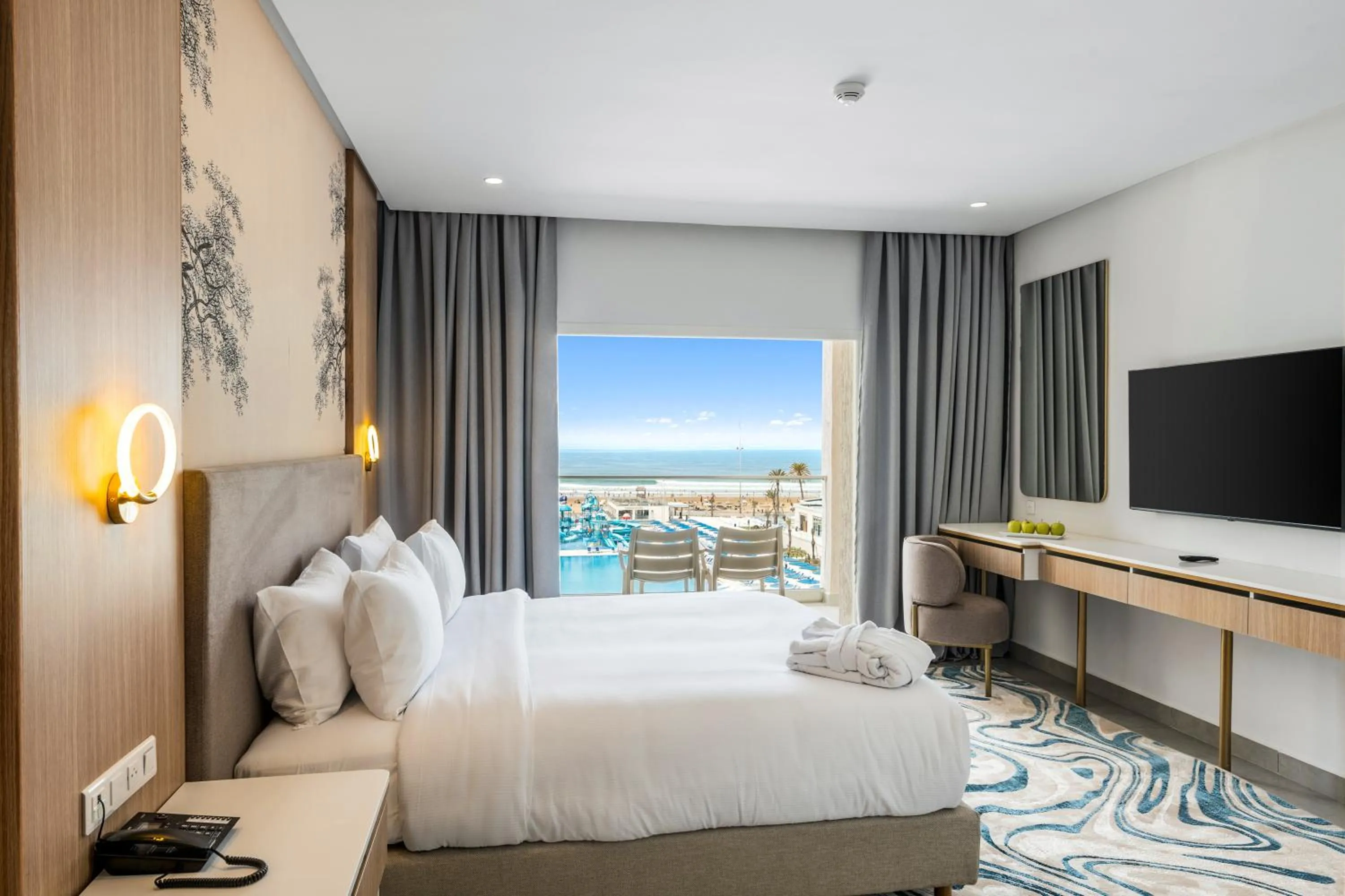 Bed in Pickalbatros Palais Des Roses - Agadir - All Inclusive