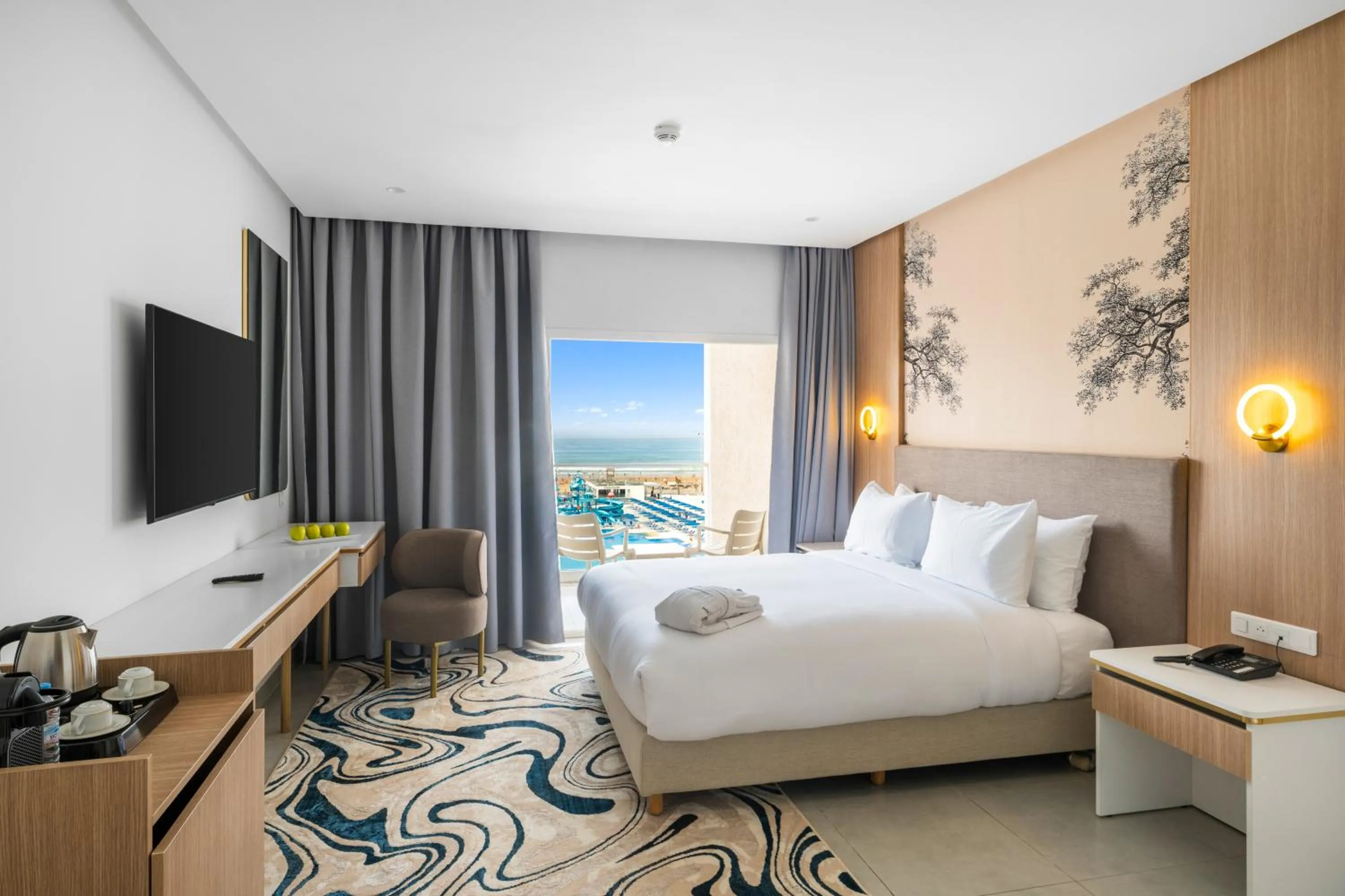 TV and multimedia, Bed in Pickalbatros Palais Des Roses - Agadir - All Inclusive