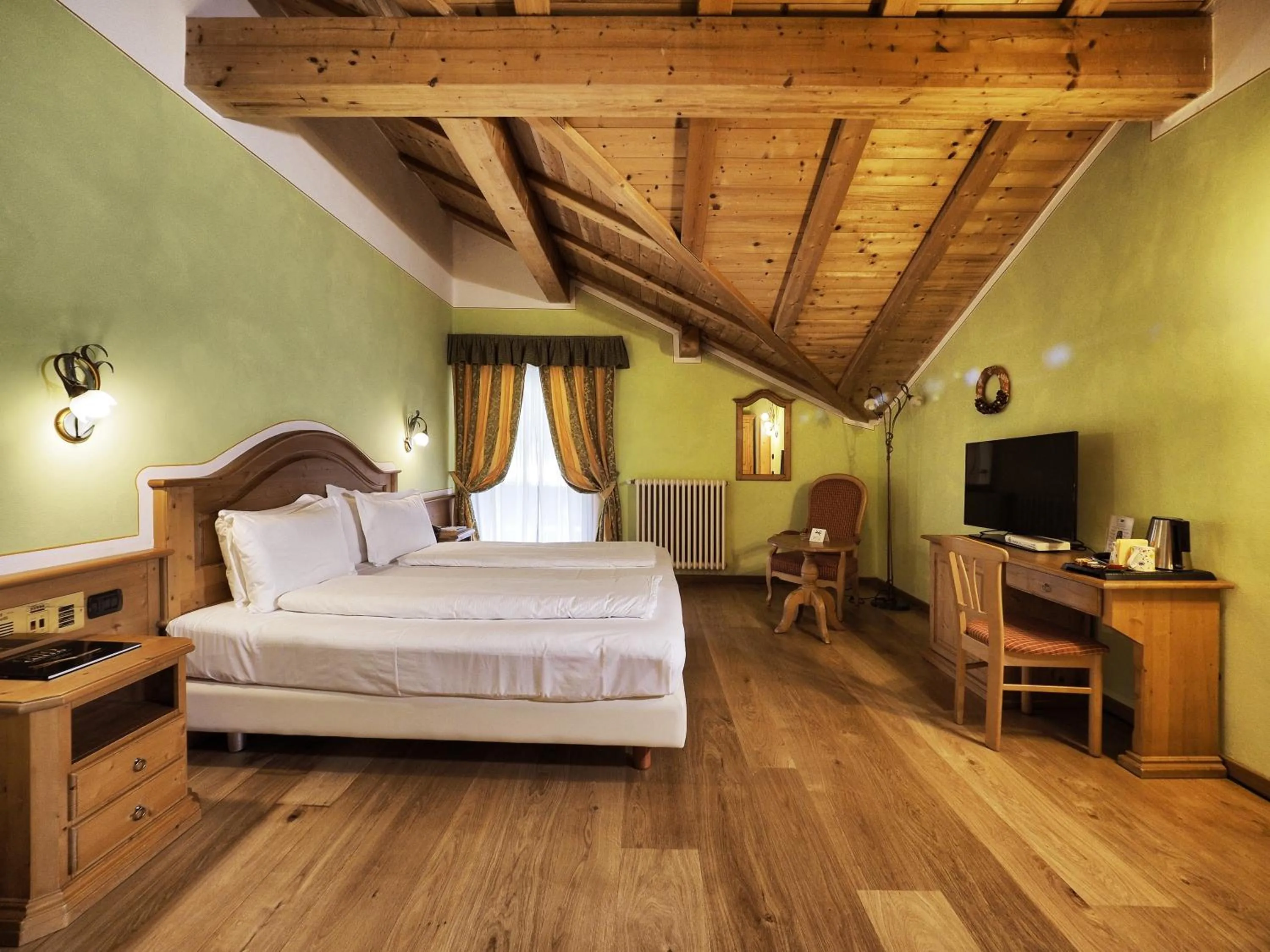 Bed in Hotel Bertelli