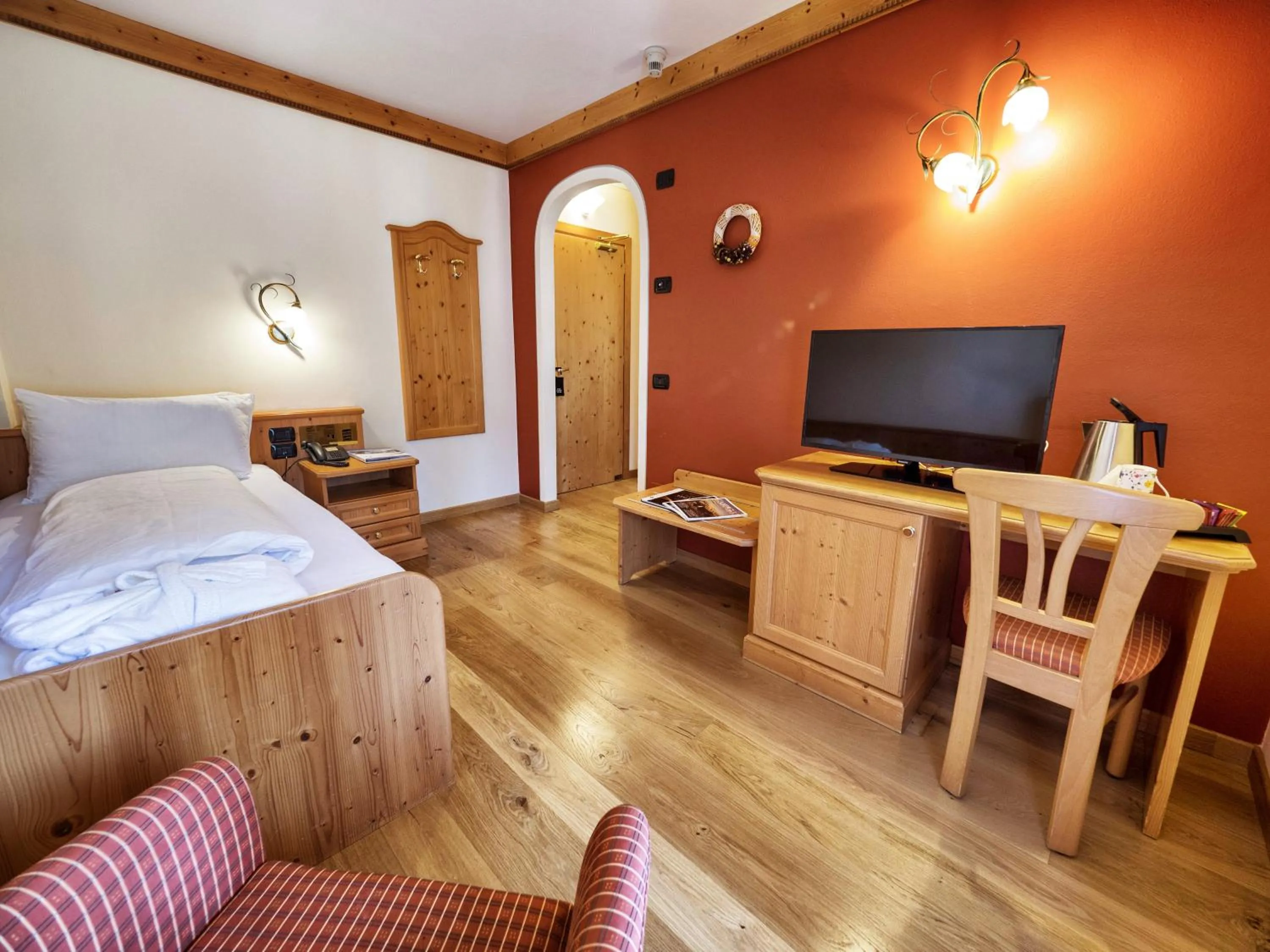 Bed in Hotel Bertelli