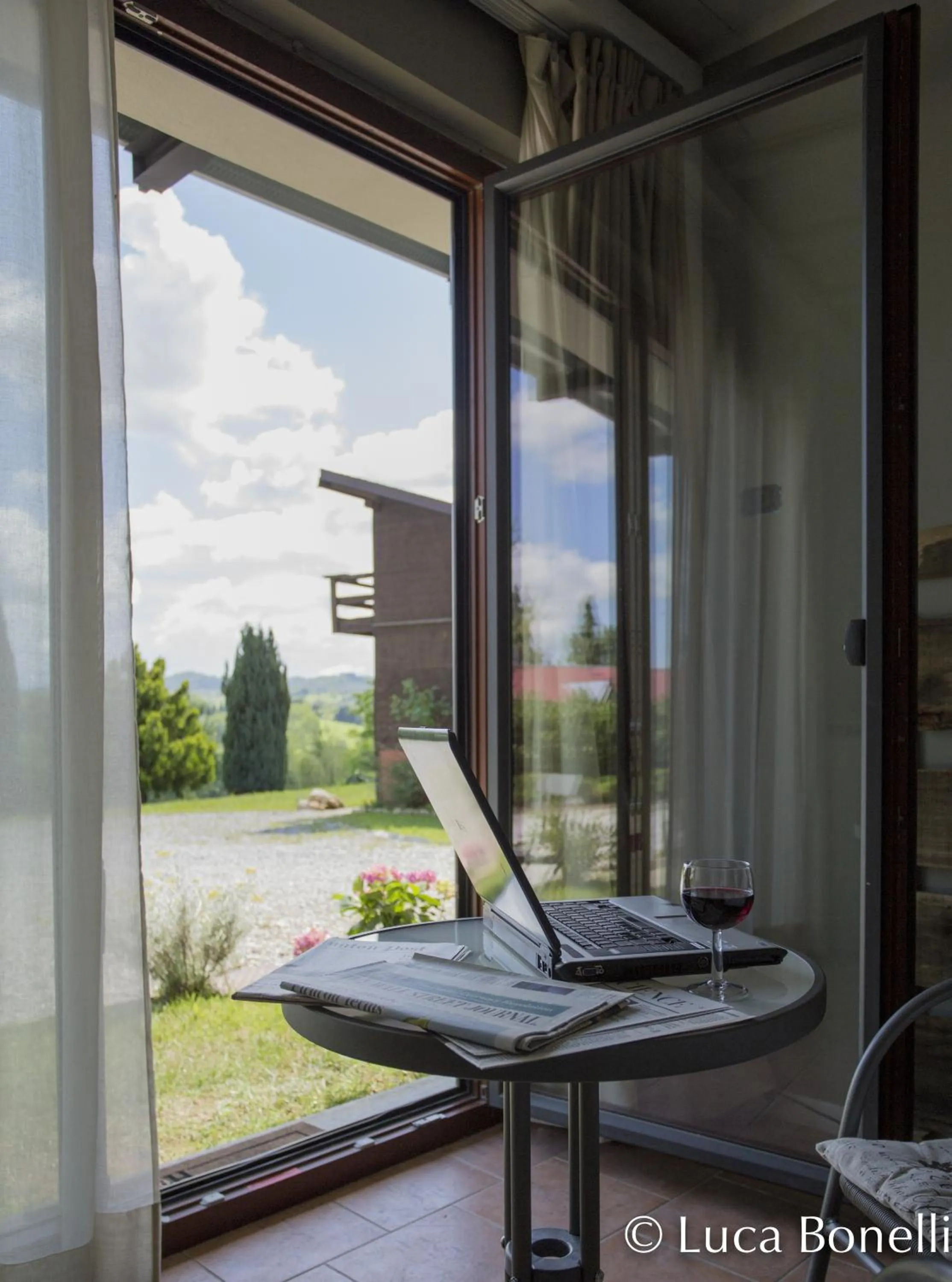 Garden view in Ca'Luna Guest House