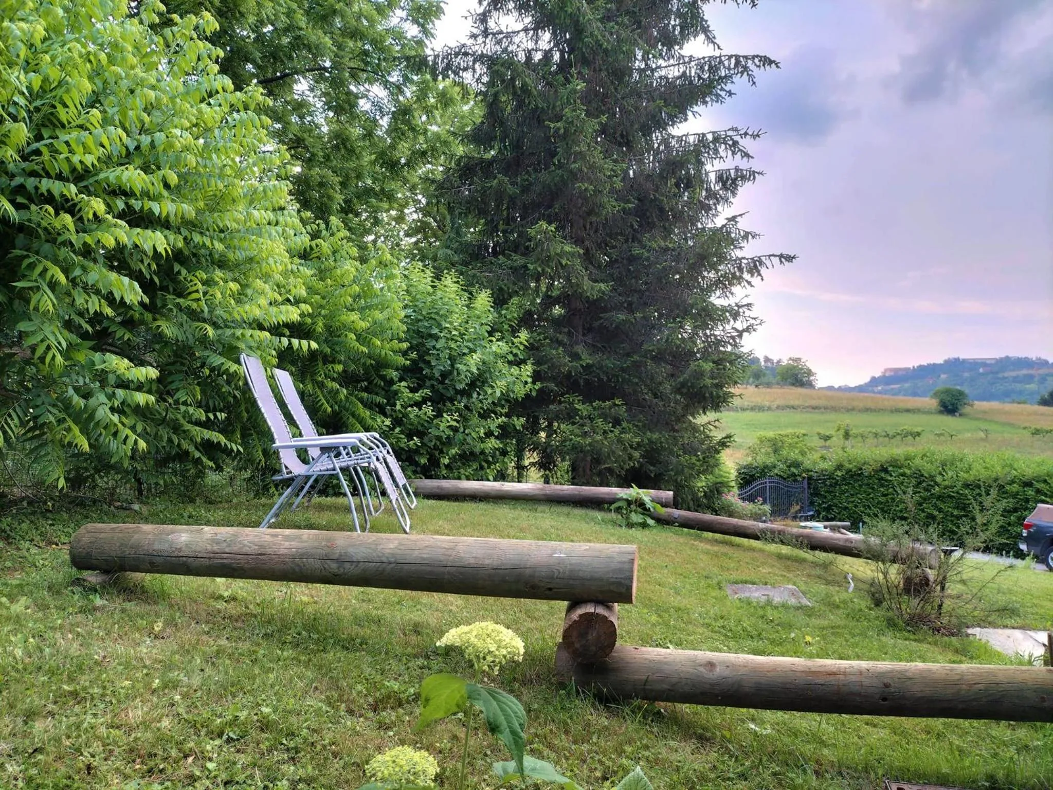 Garden view in Ca'Luna Guest House