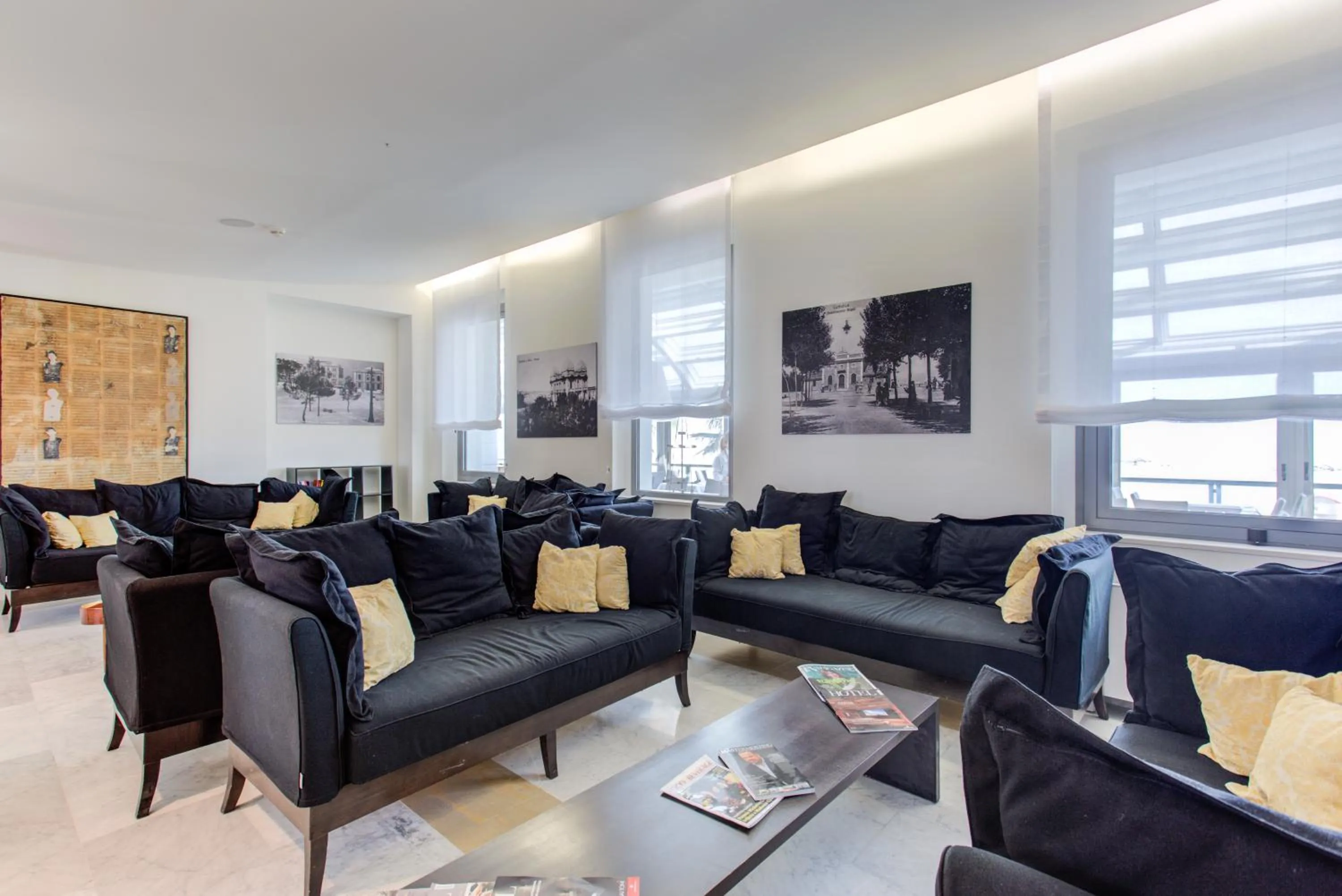 Living room in Kursaal Hotel