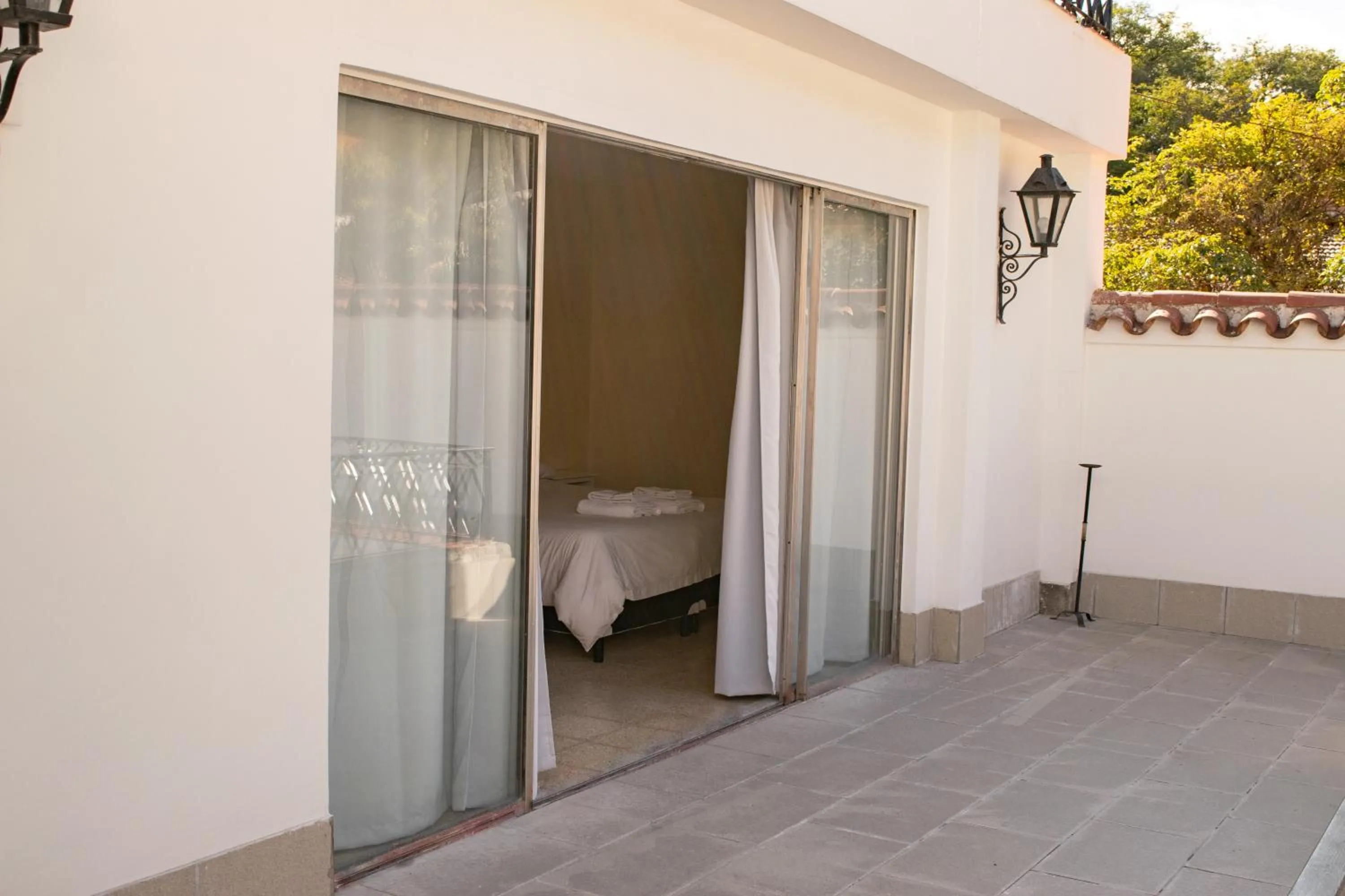 Garden view in La Casona del Monumento