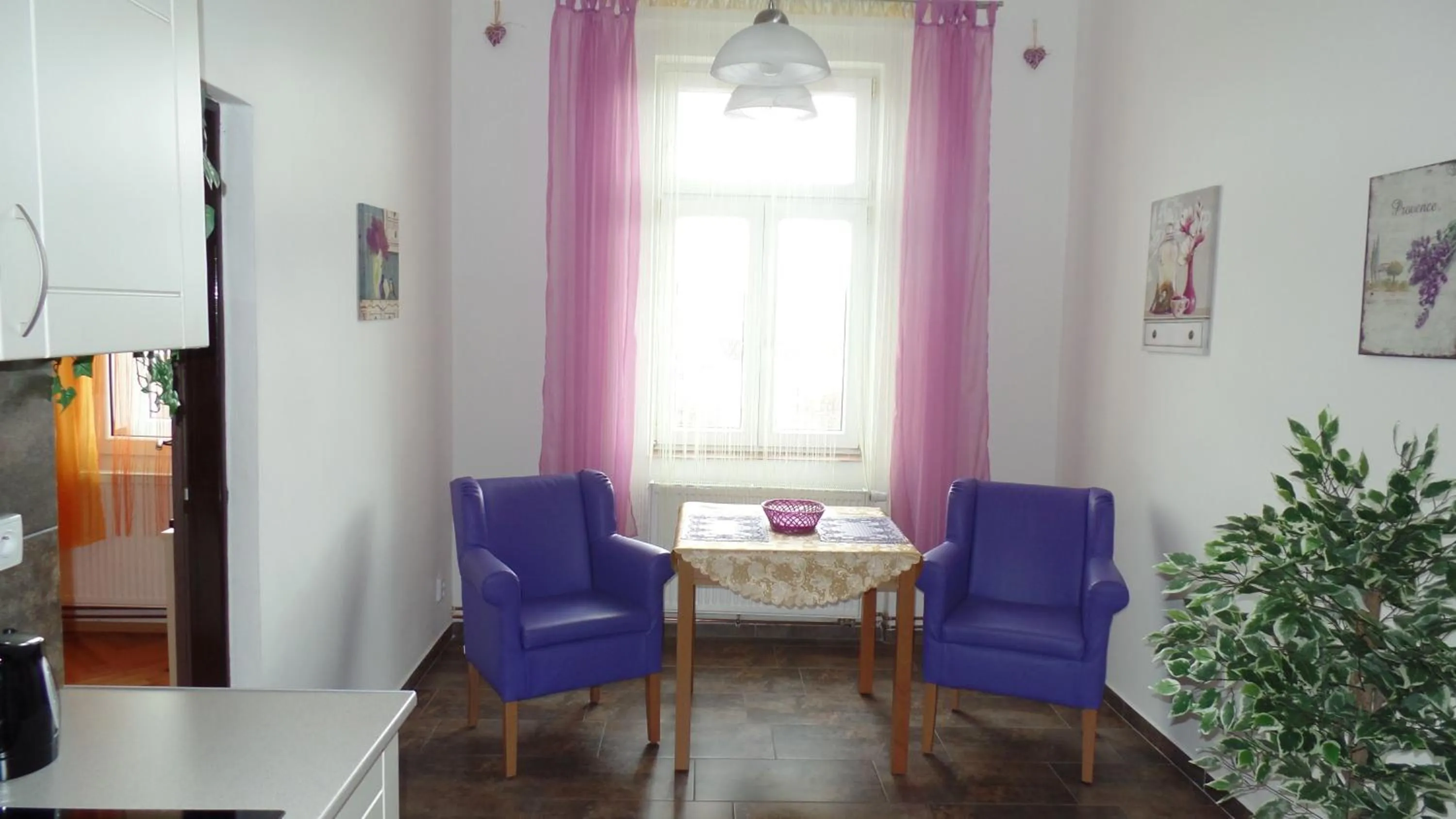 Seating area in Apartments Rokytka - Praha