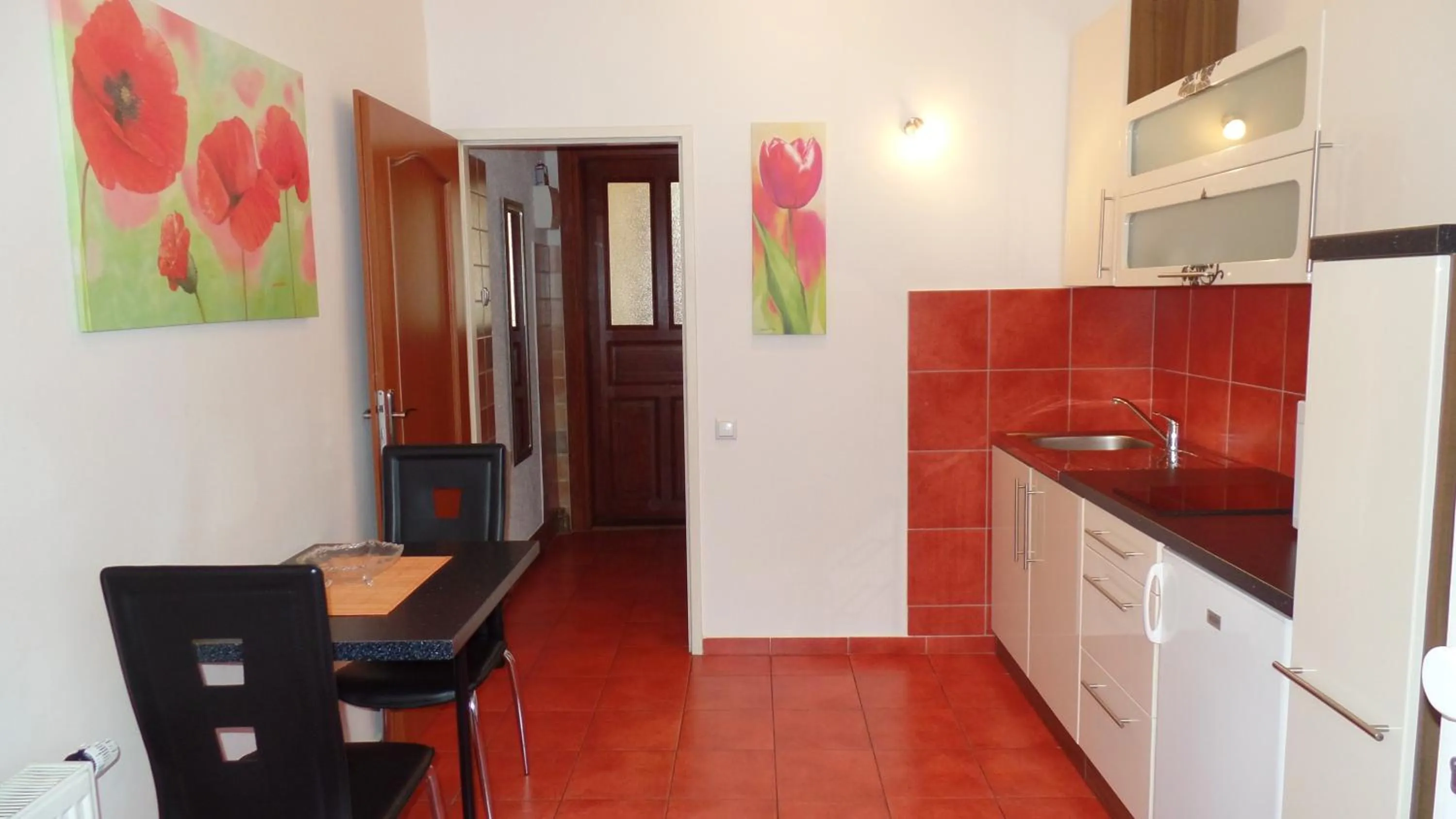 Kitchen or kitchenette in Apartments Rokytka - Praha