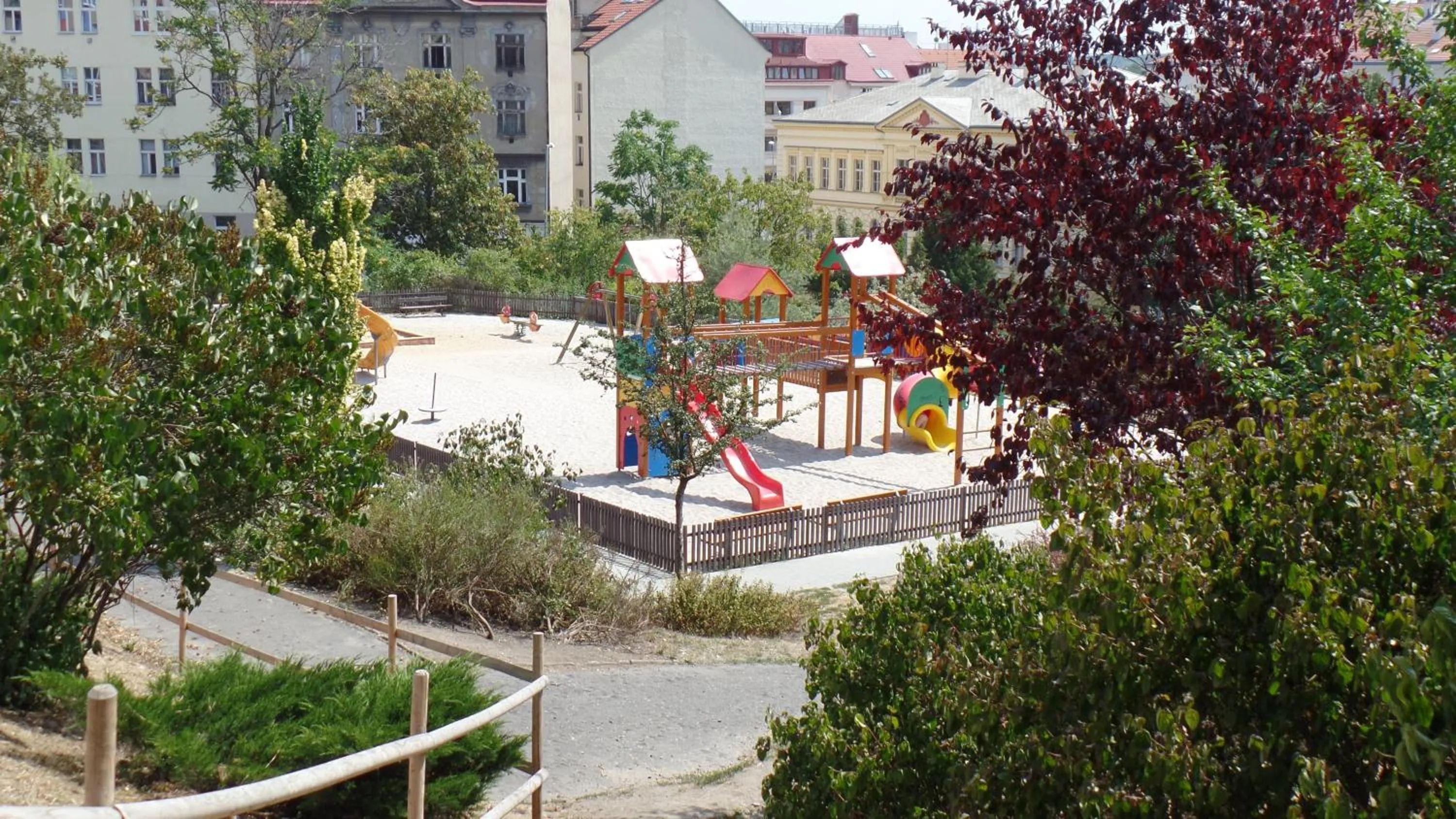 Children play ground in Apartments Rokytka - Praha