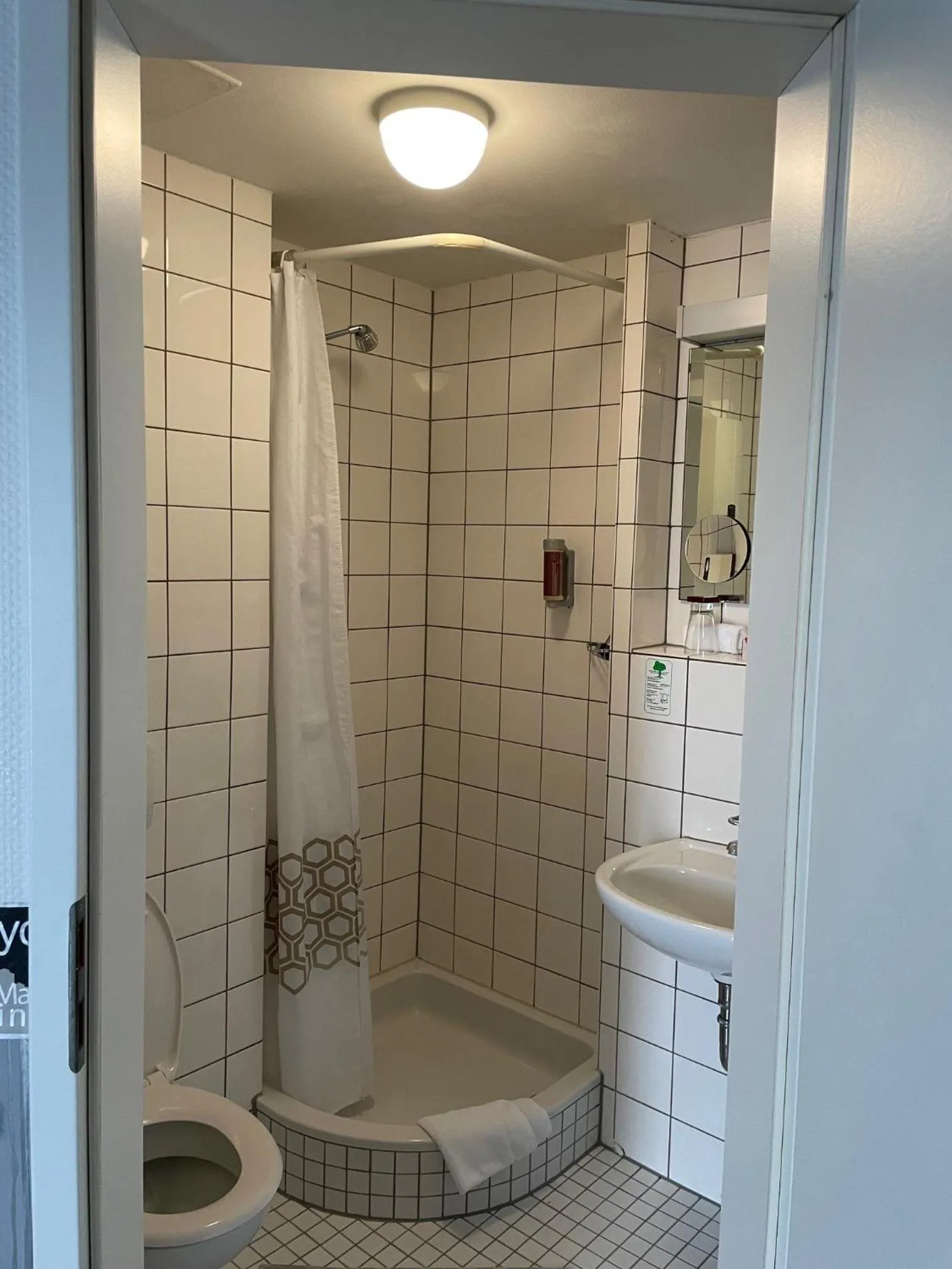 Bathroom in Hotel Corsten