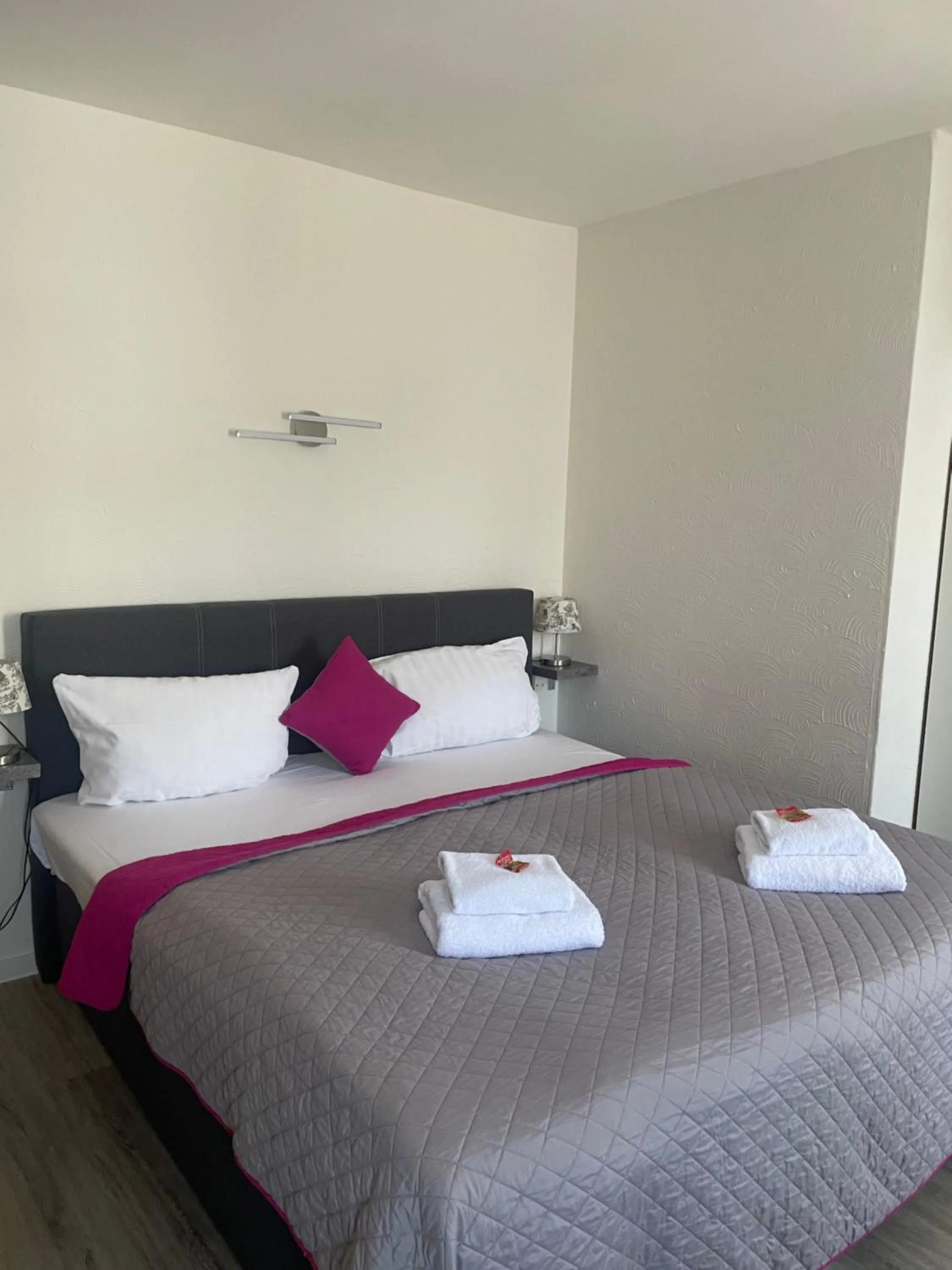 Bed in Hotel Corsten