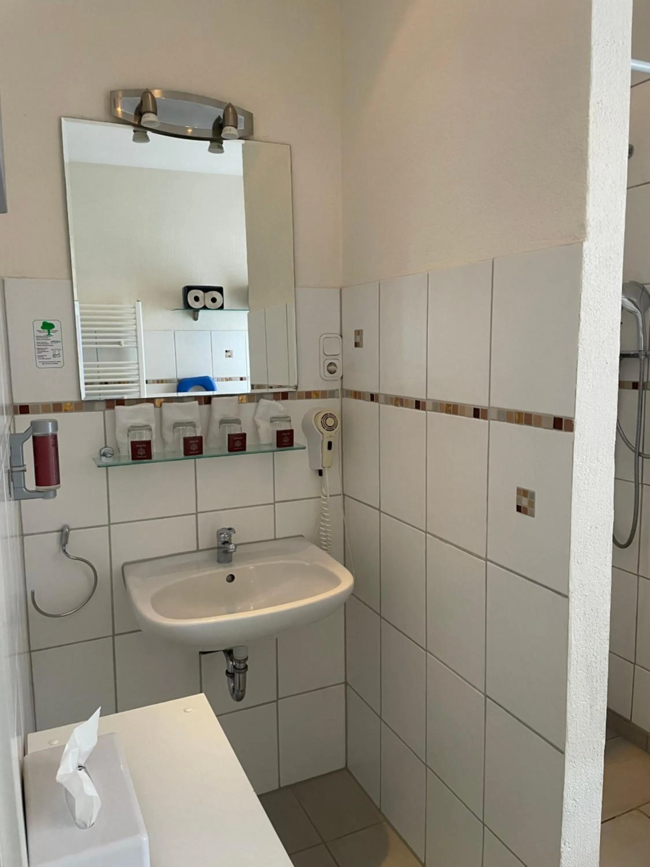 Bathroom in Hotel Corsten