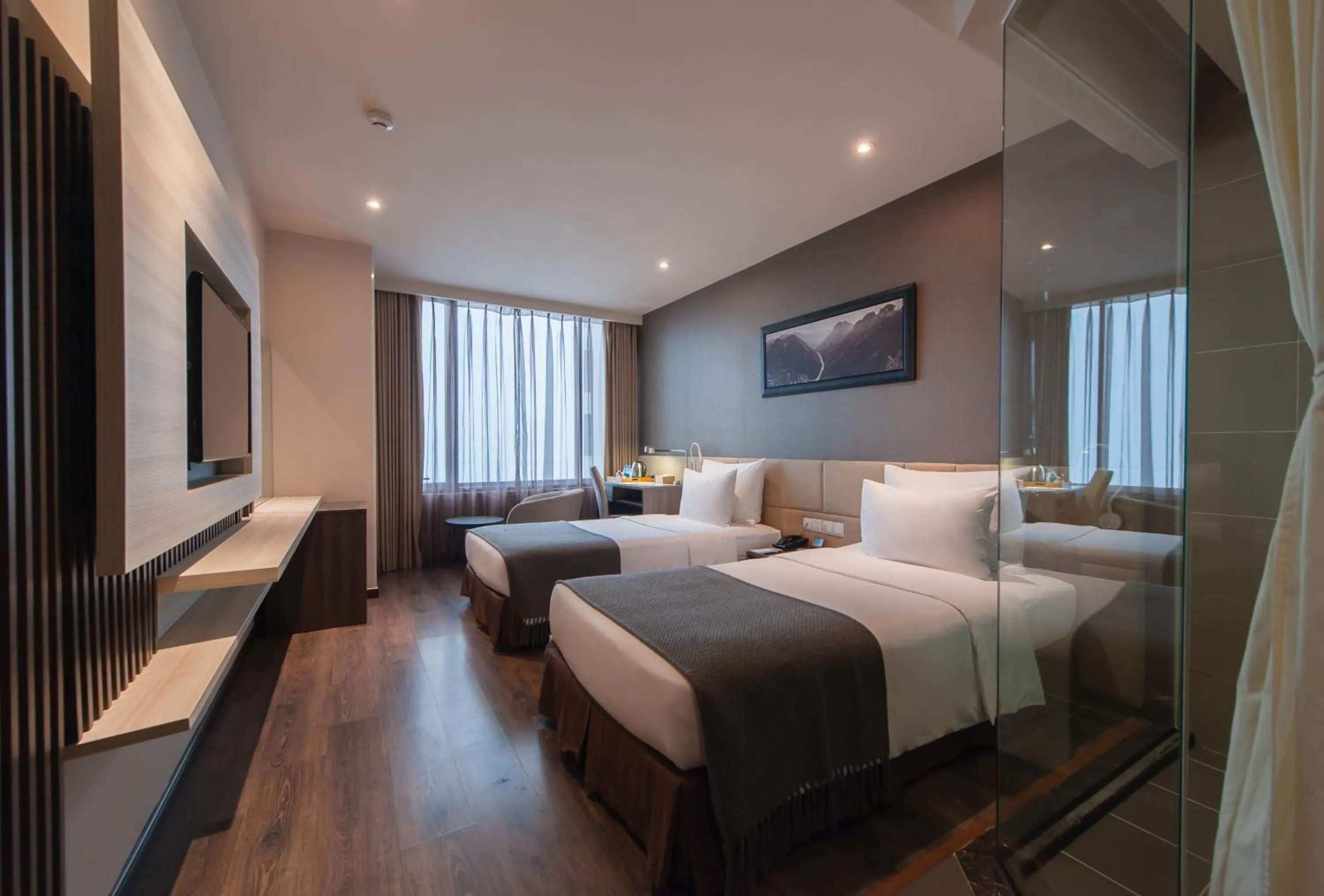 Bed in Alana Nha Trang Beach Hotel