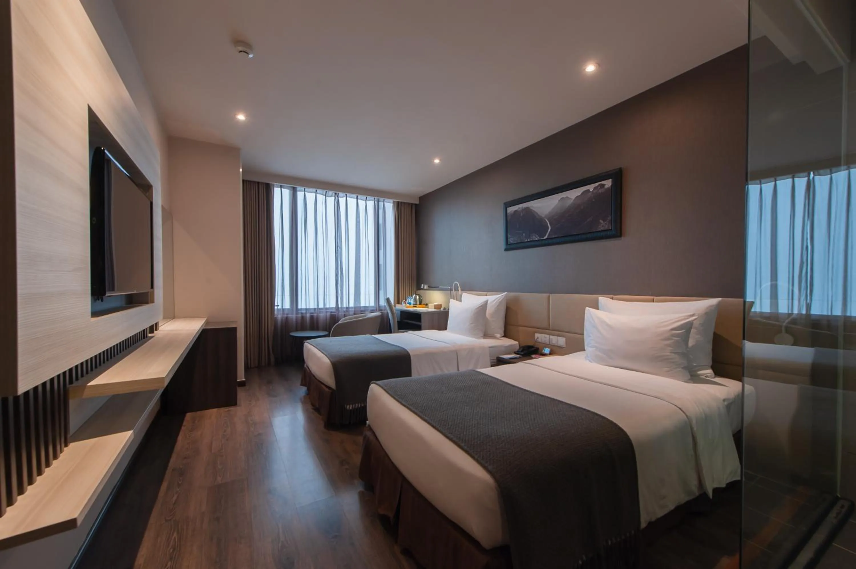 Bed in Alana Nha Trang Beach Hotel