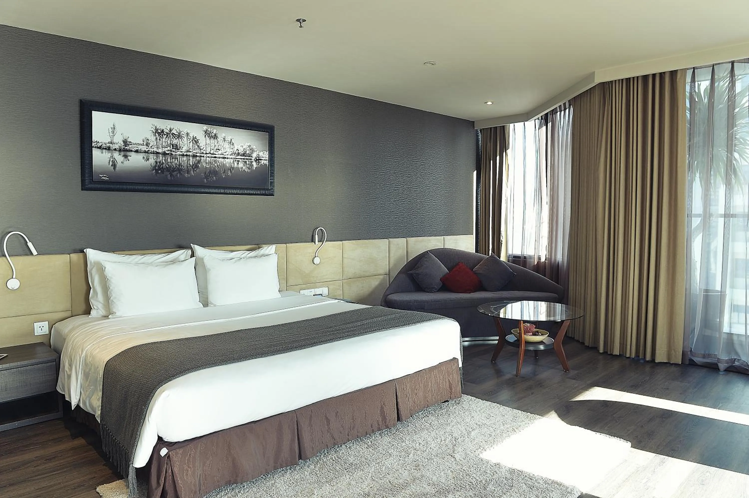 Bed in Alana Nha Trang Beach Hotel