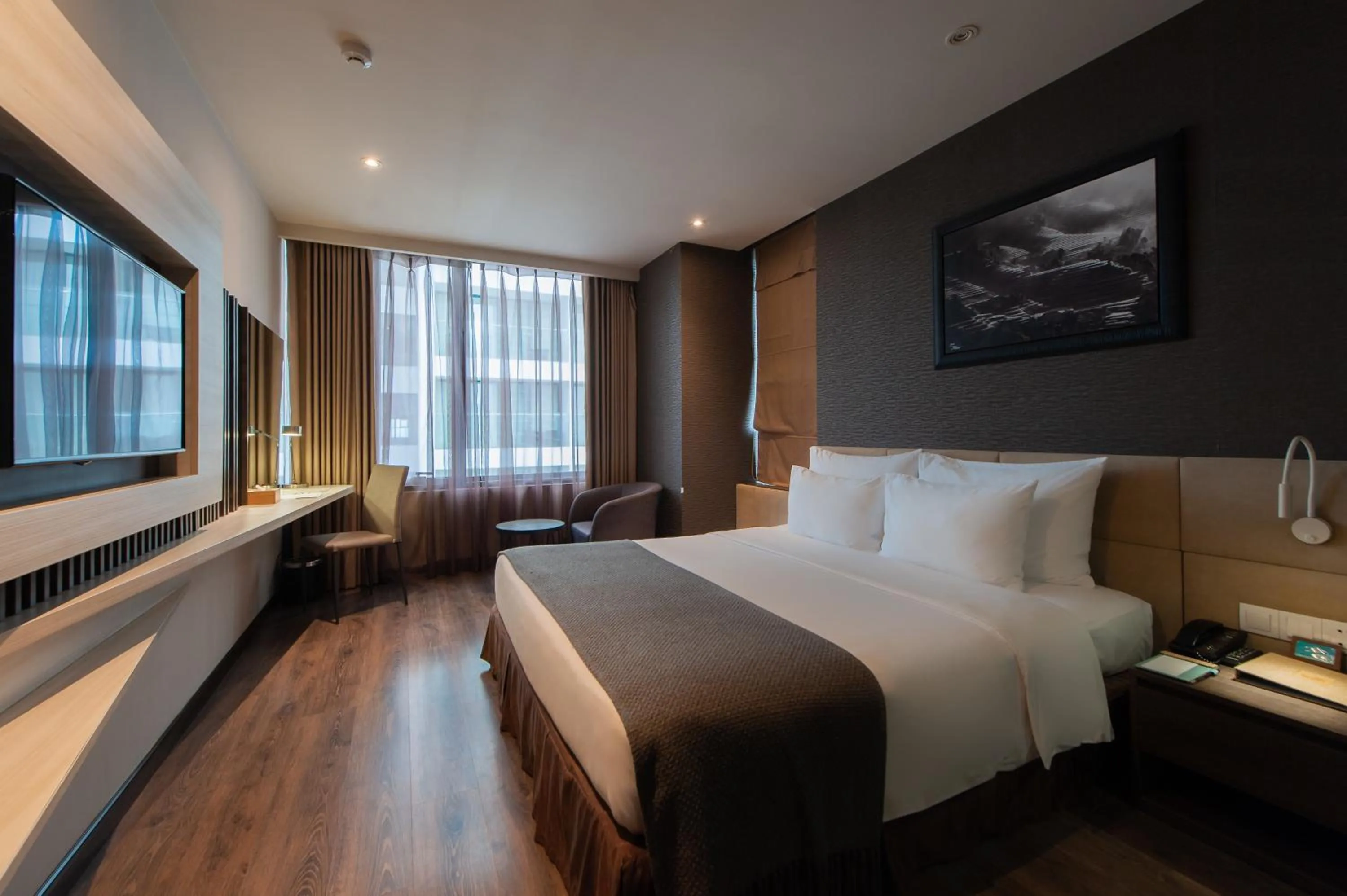 Bed in Alana Nha Trang Beach Hotel