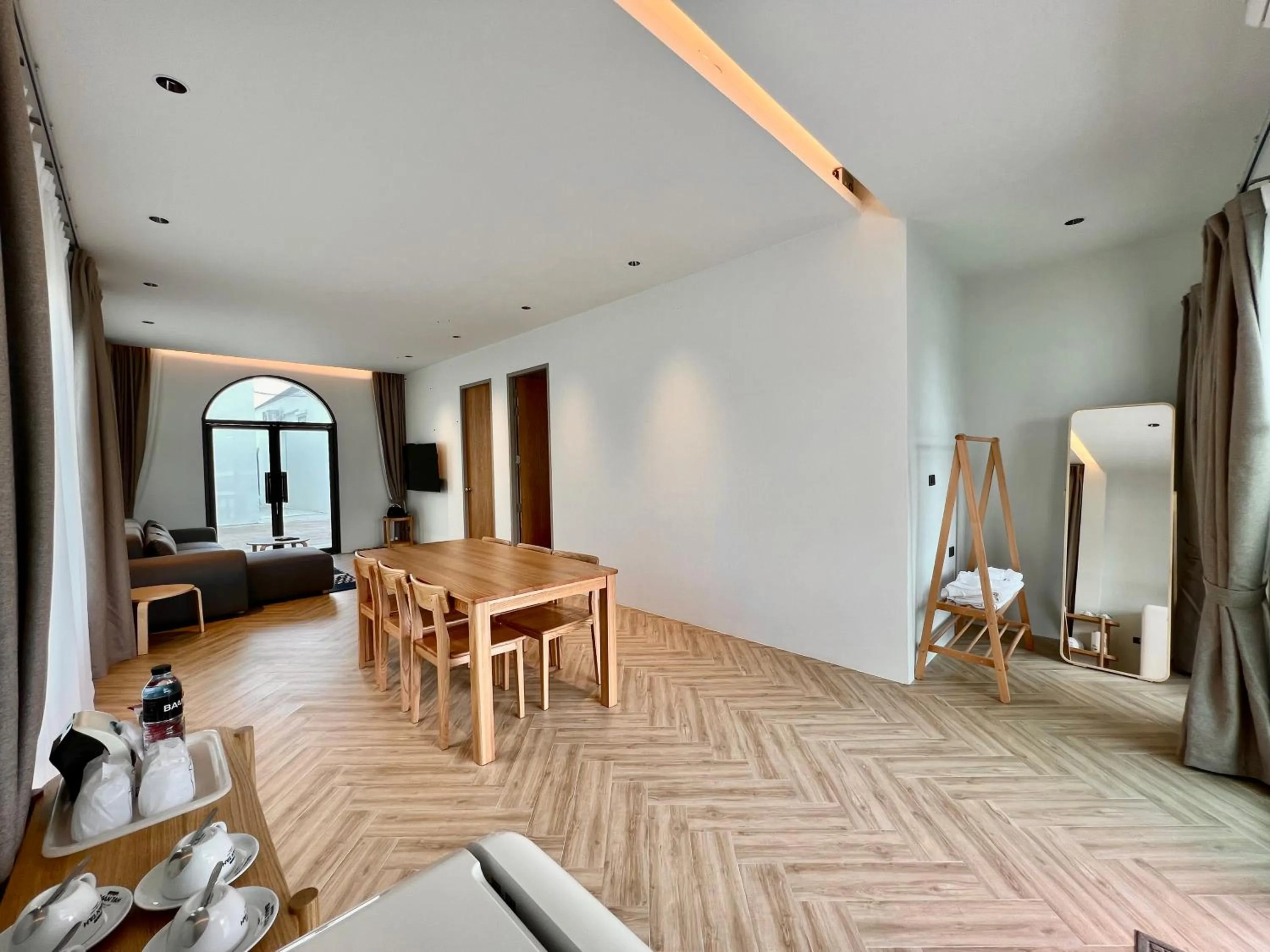 Living room in Baan Tah On The Sea