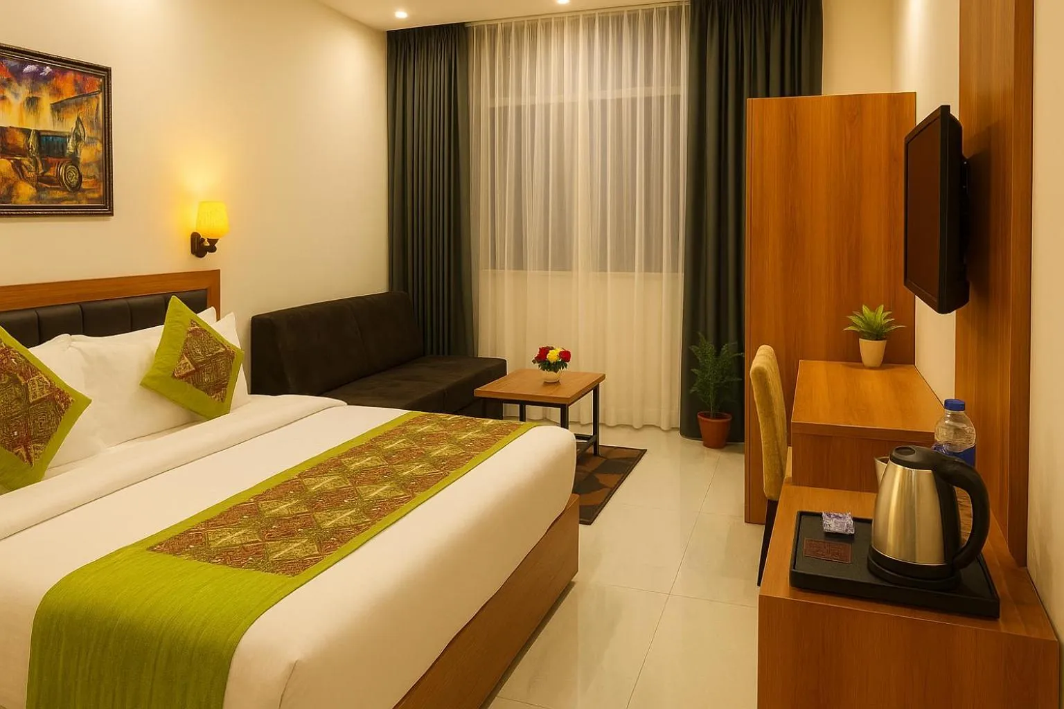 Bedroom, Bed in Ai 360 Degree Hotel Lansdowne