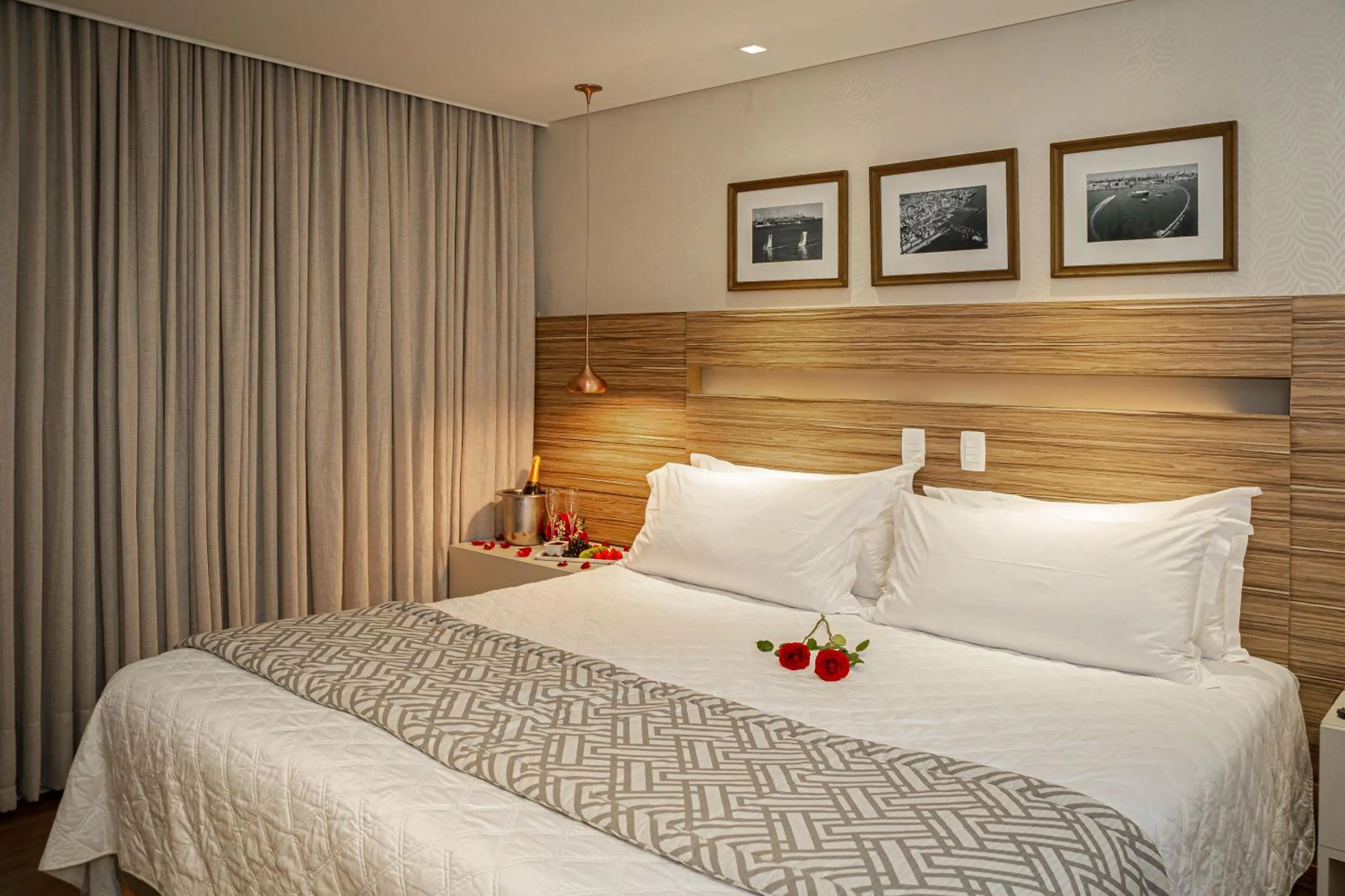 Decorative detail, Bed in Hotel Bahia do Sol