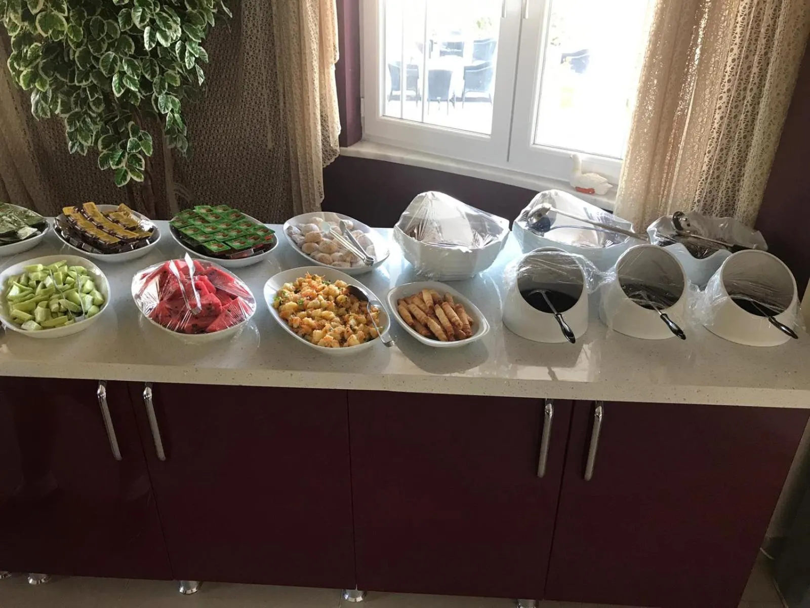 Breakfast in Geyi̇kli̇ Sunshi̇ne Hotel