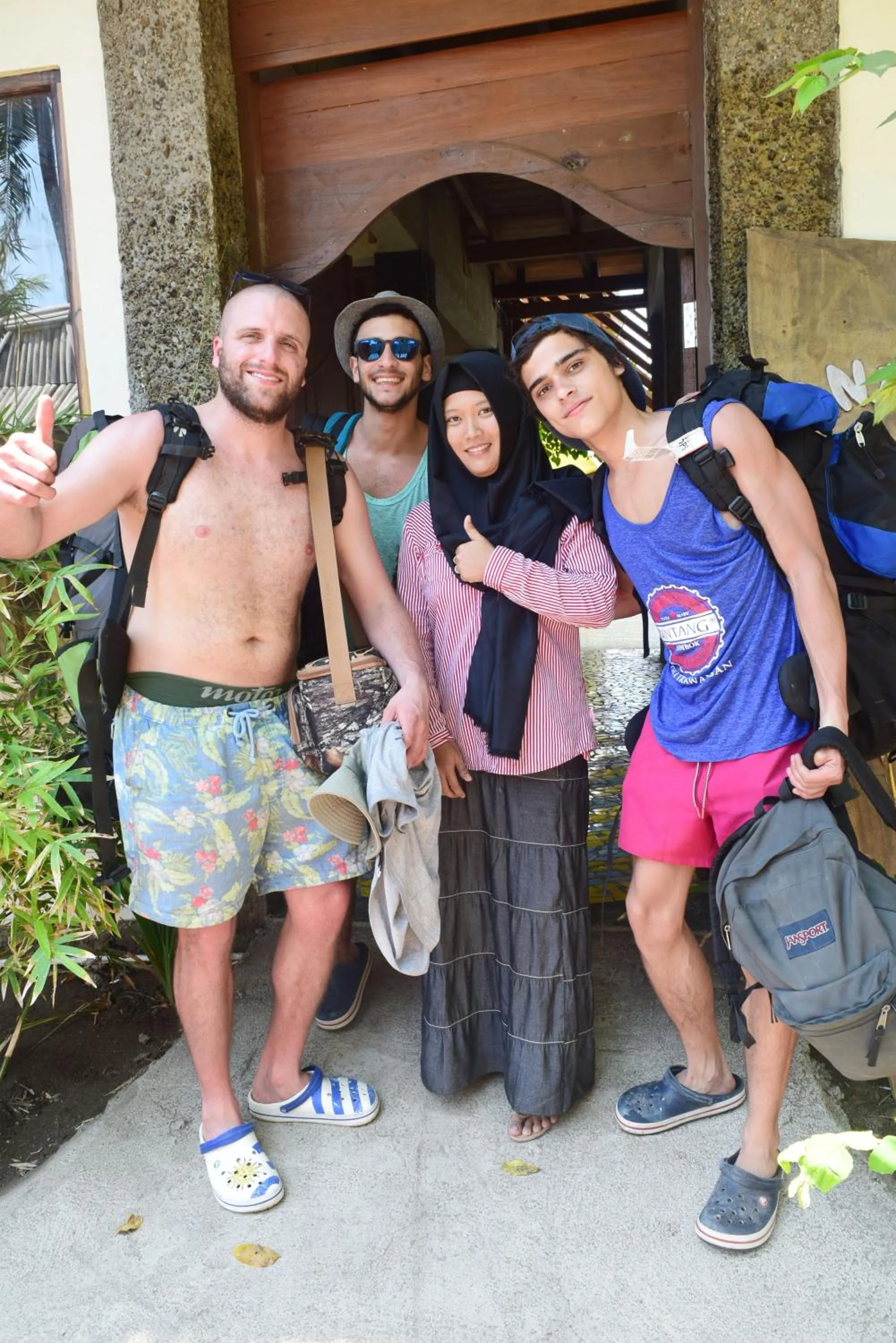 Guests in Panda Cottage