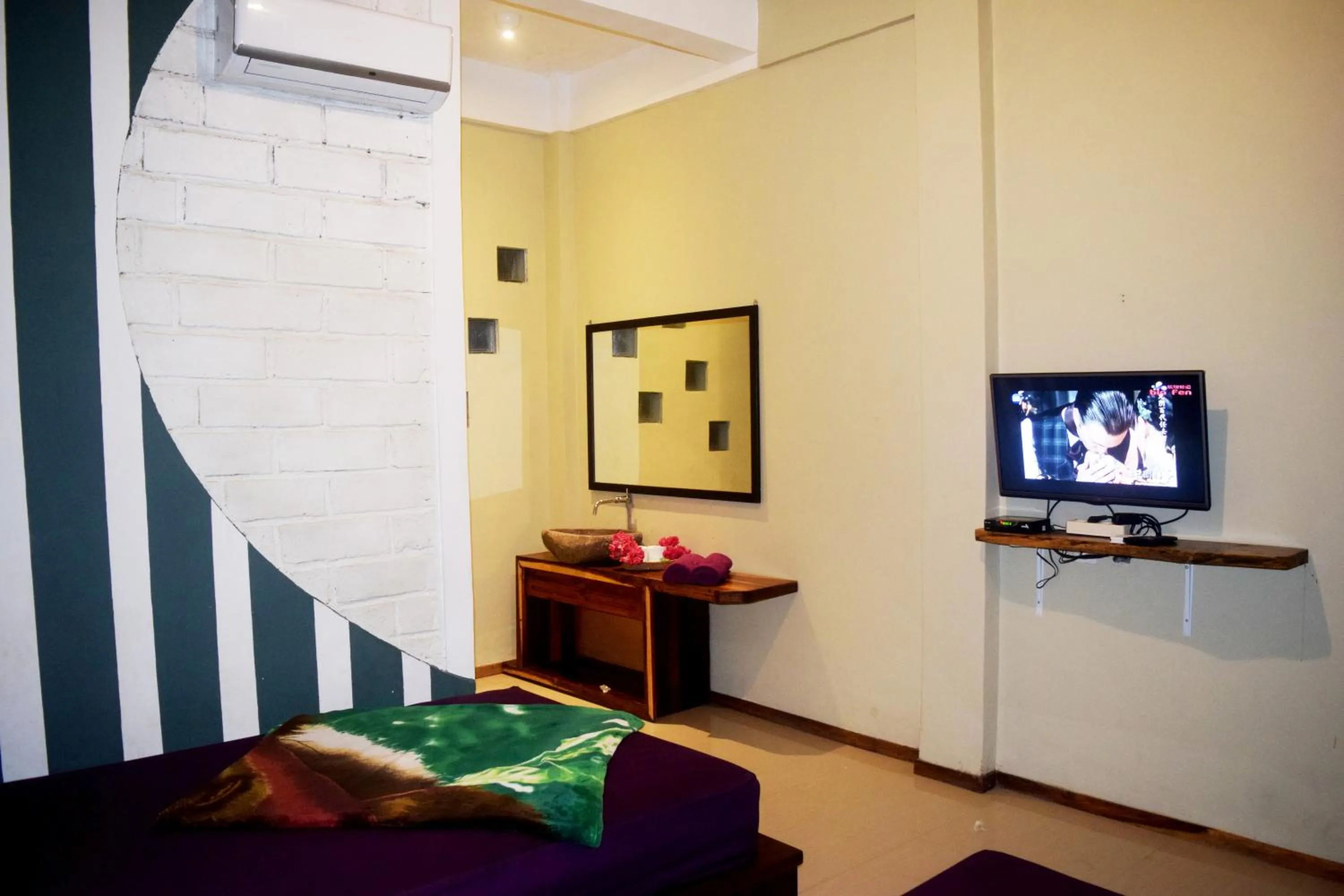Bedroom in Panda Cottage