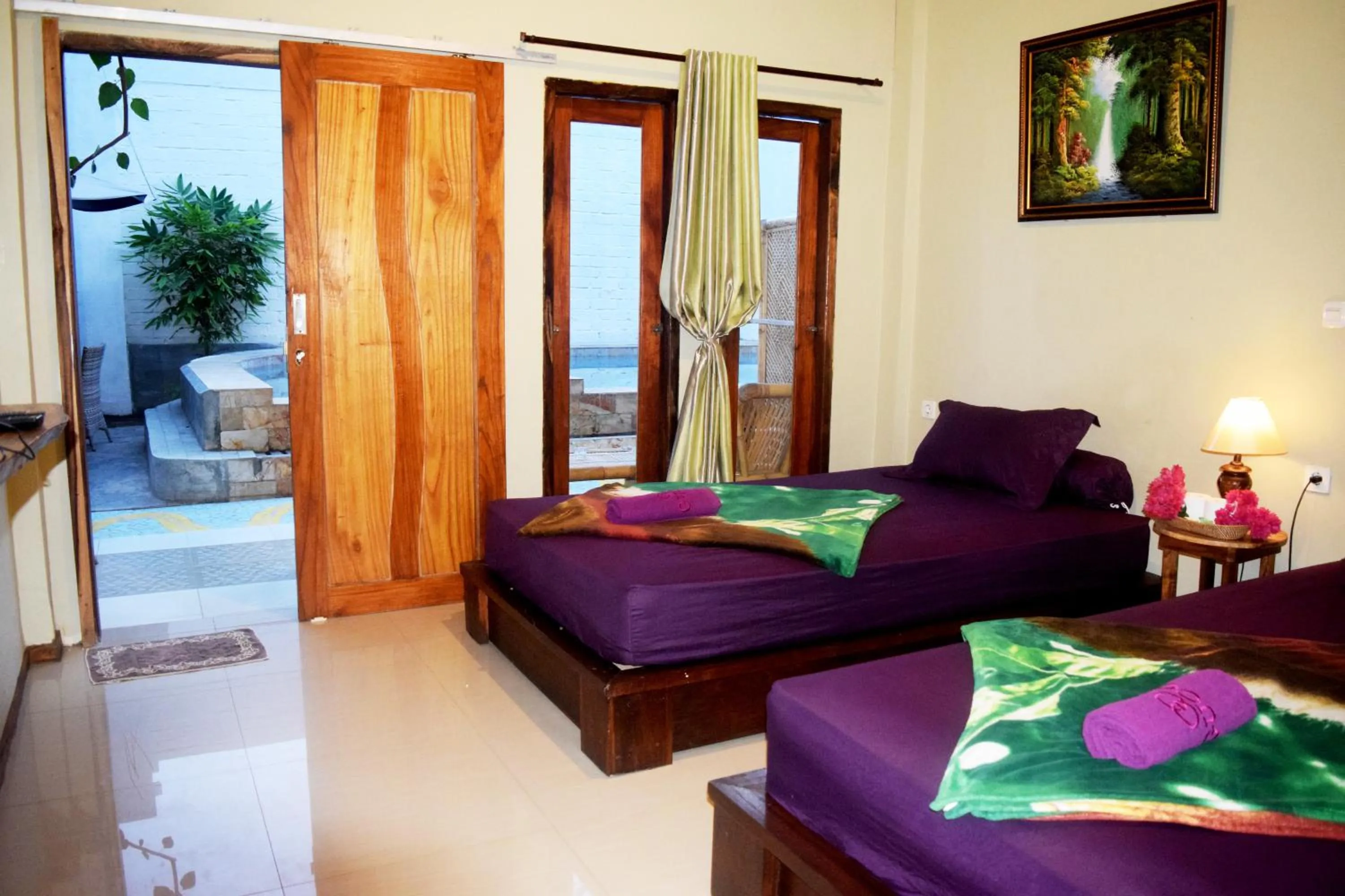 Bedroom in Panda Cottage