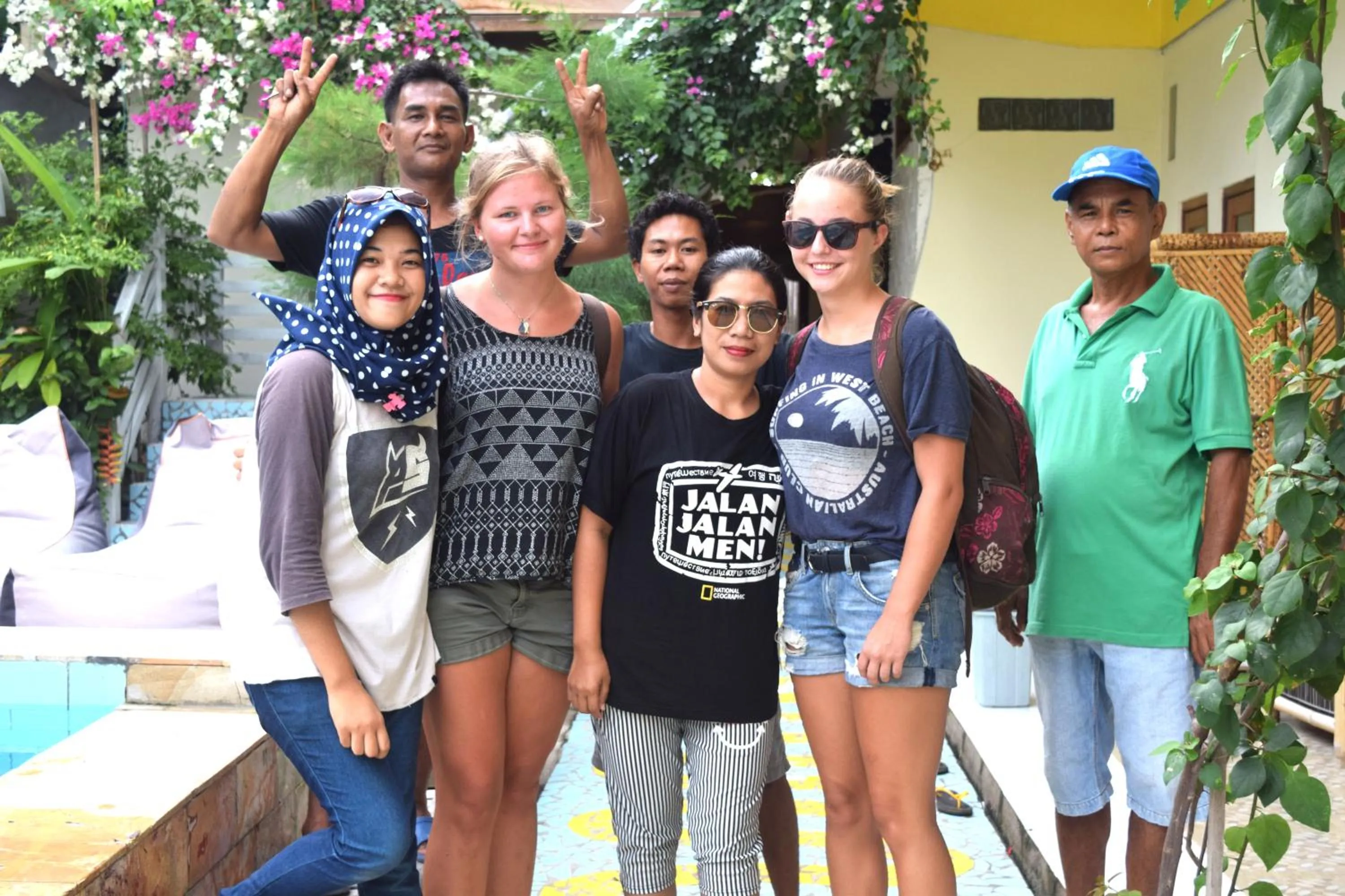 Family in Panda Cottage
