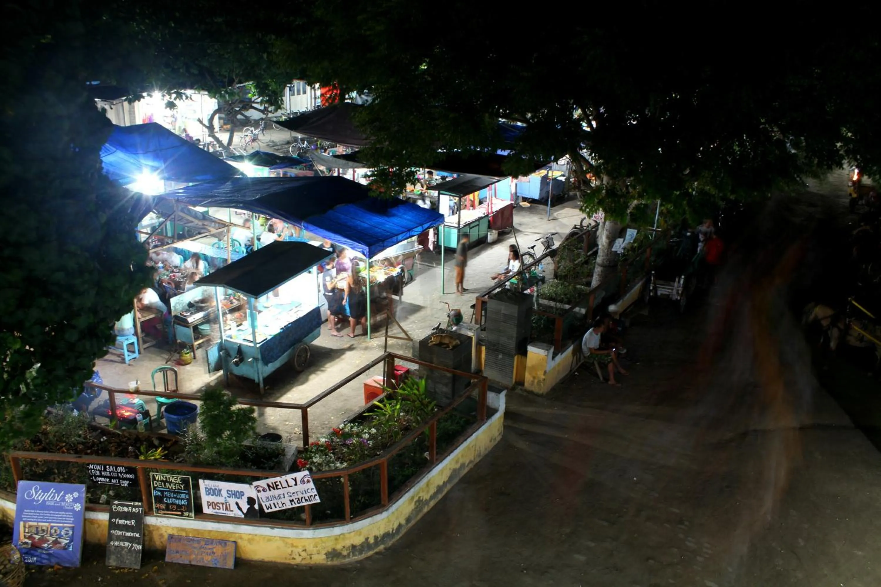 Bird's eye view in Panda Cottage