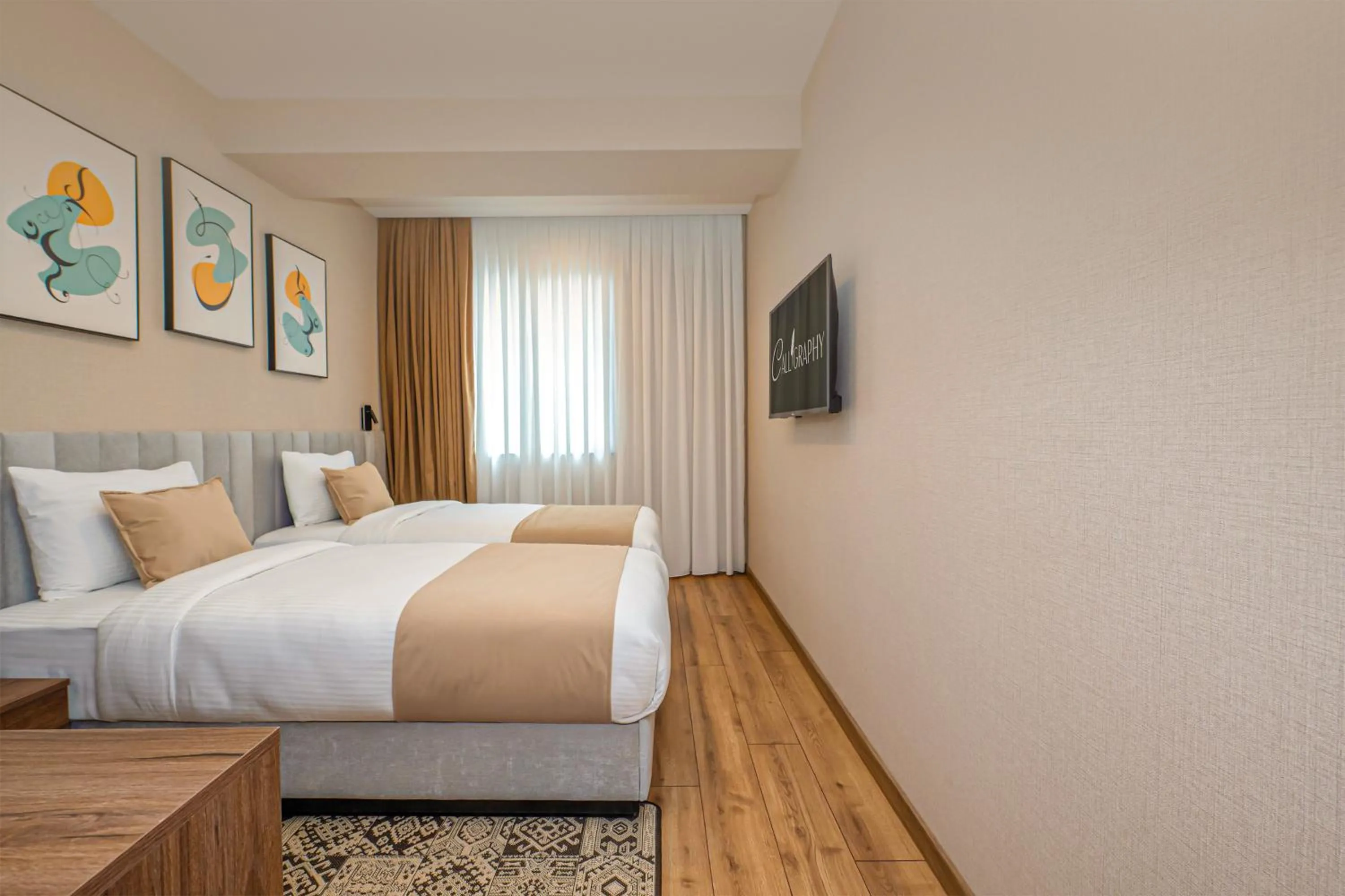 Bedroom, Bed in Boutique Hotel Calligraphy