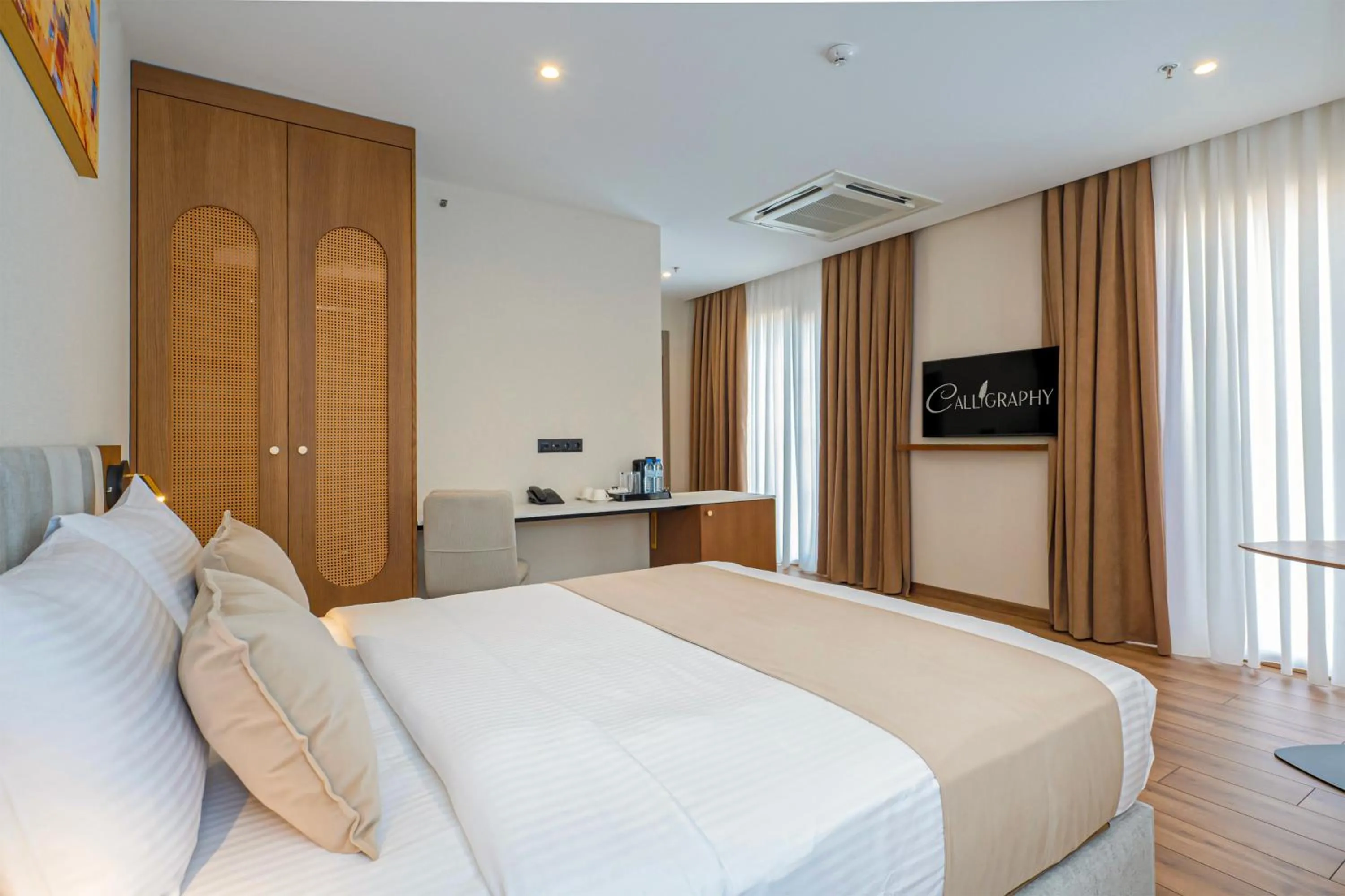 Bedroom, Bed in Boutique Hotel Calligraphy