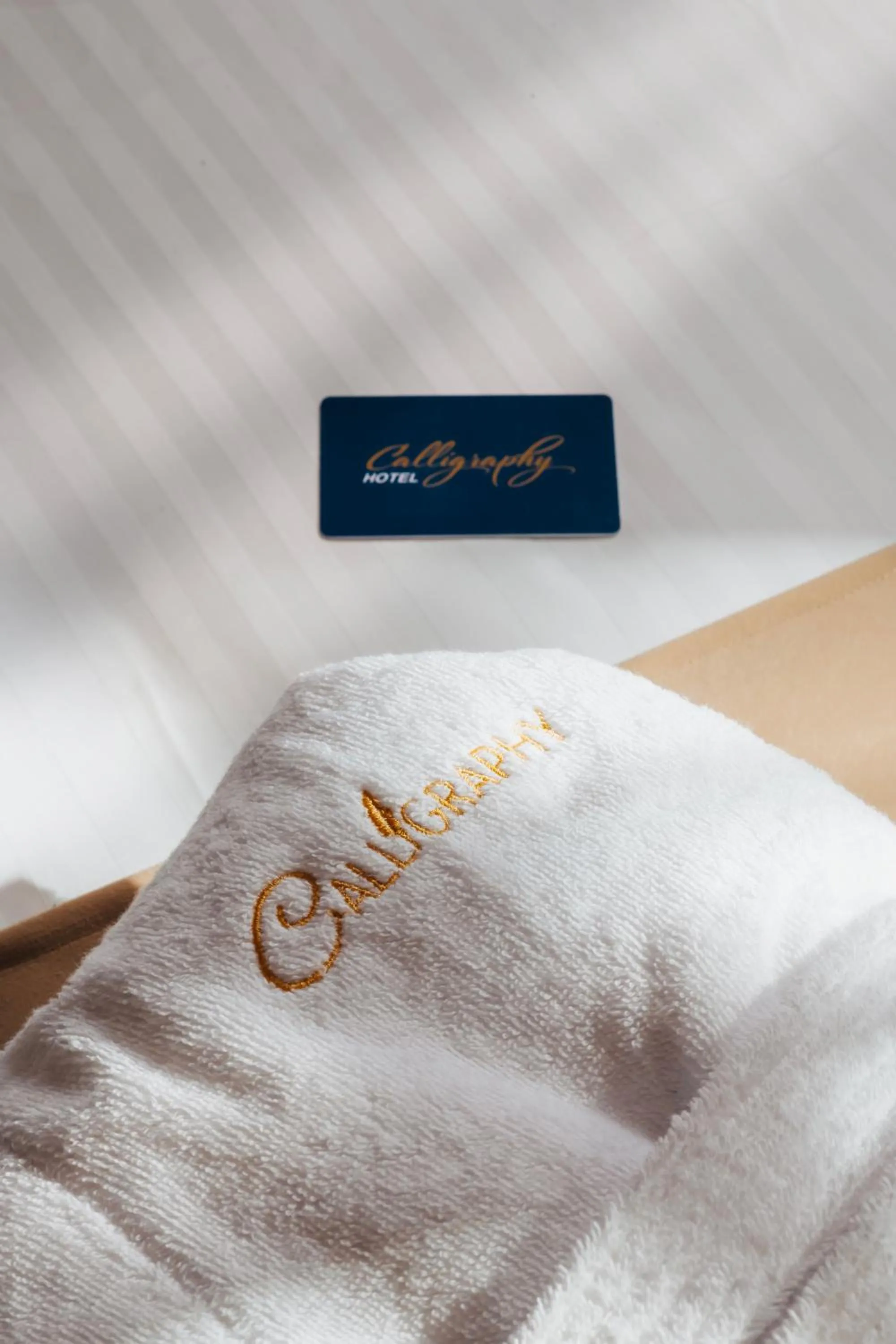 Decorative detail, Bed in Boutique Hotel Calligraphy