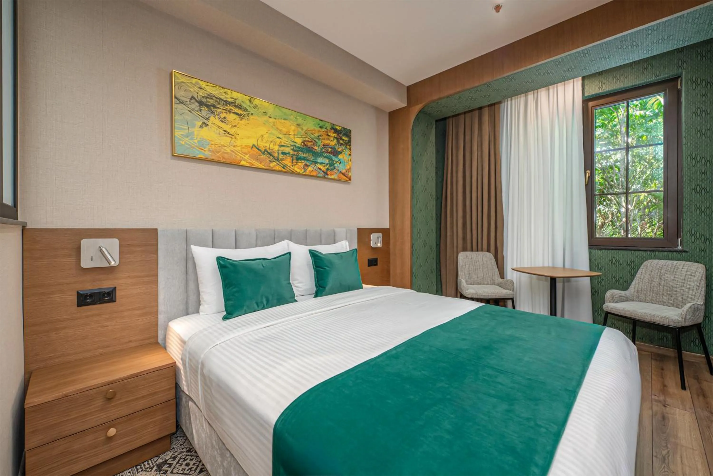 Bedroom, Bed in Boutique Hotel Calligraphy