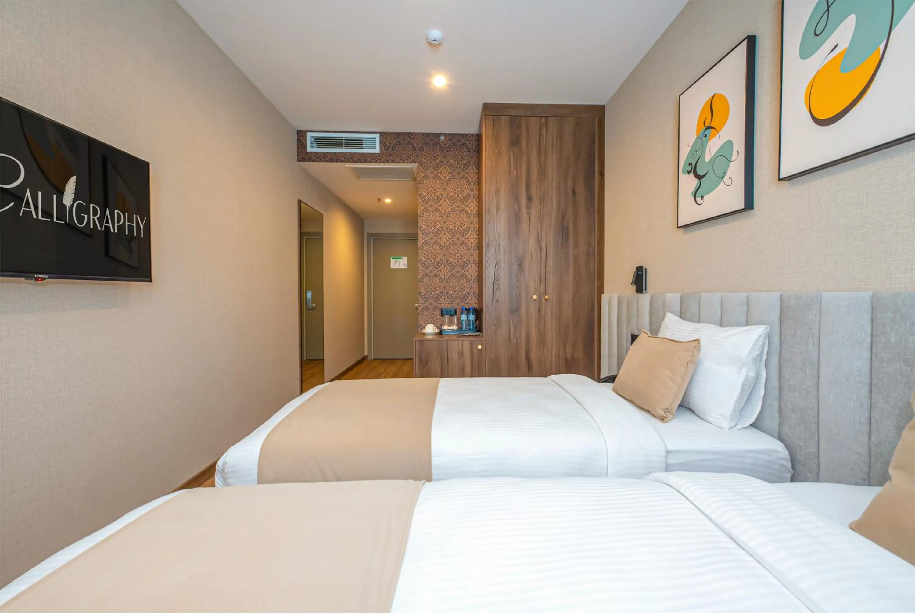 Bedroom, Bed in Boutique Hotel Calligraphy