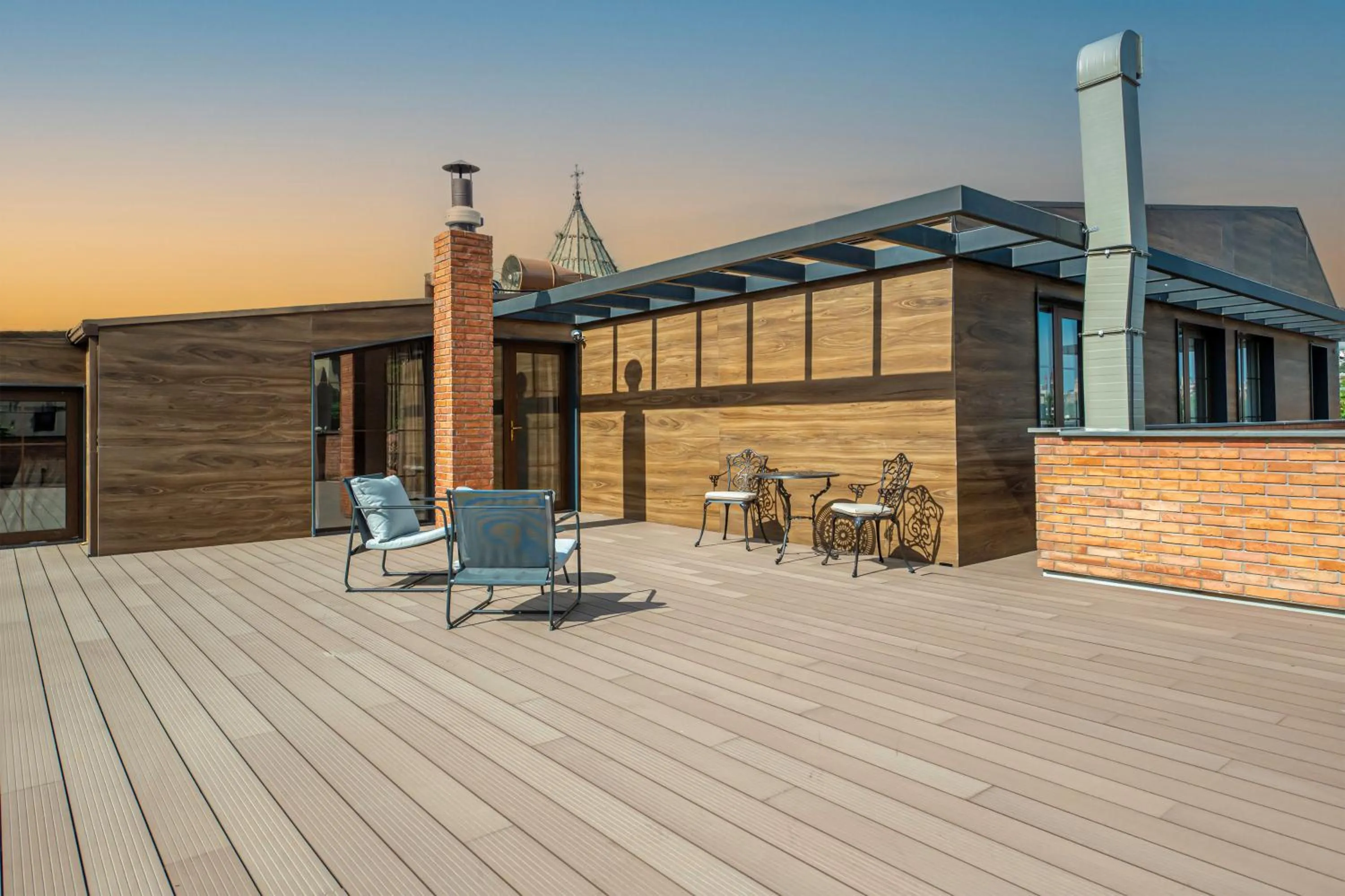 Balcony/Terrace in Boutique Hotel Calligraphy