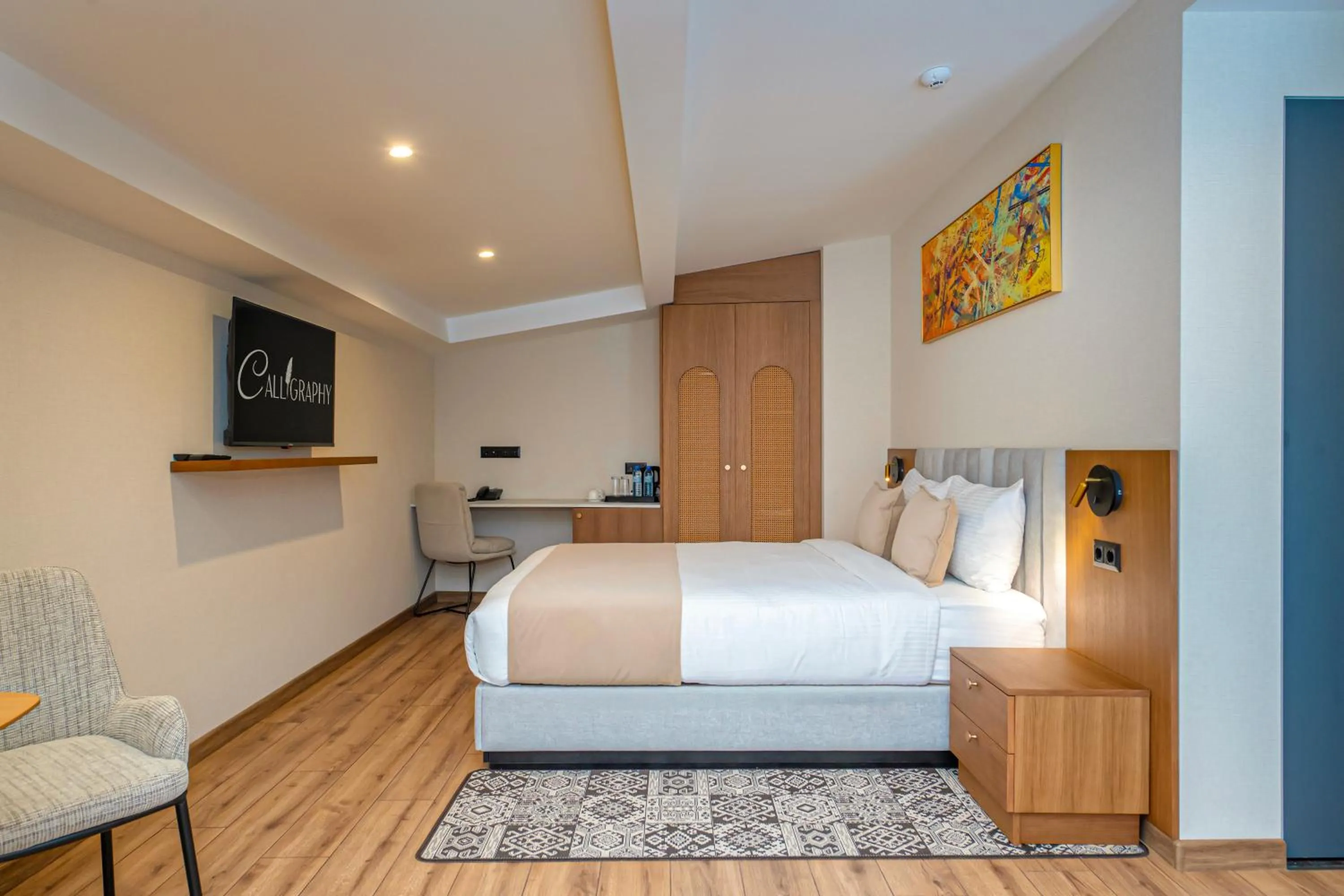 Bedroom, Bed in Boutique Hotel Calligraphy