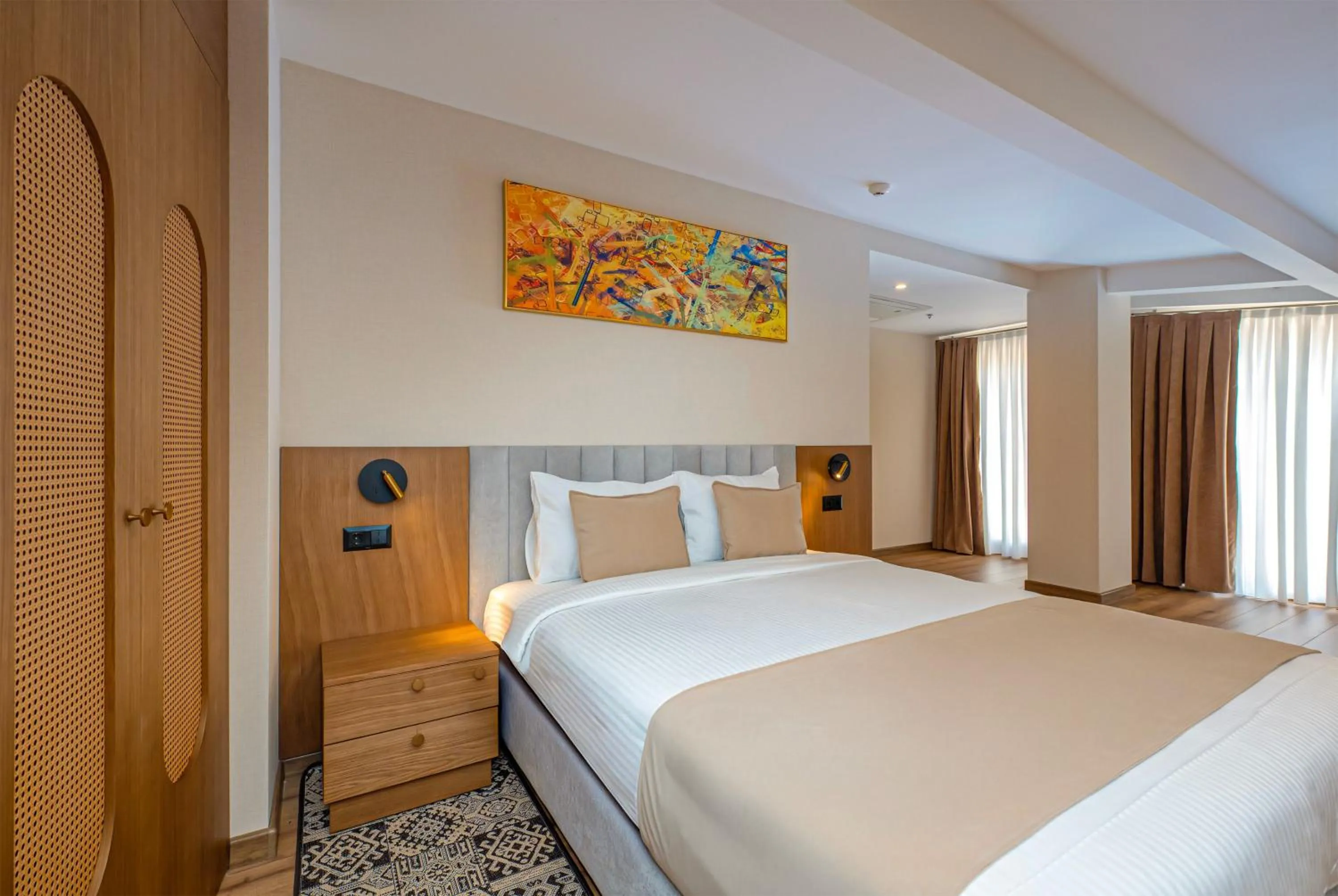 Bedroom, Bed in Boutique Hotel Calligraphy